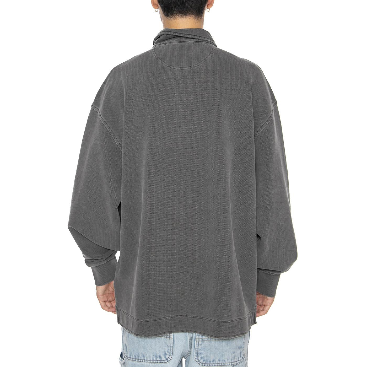 Piqué Script Sweat Black / White - Image 4