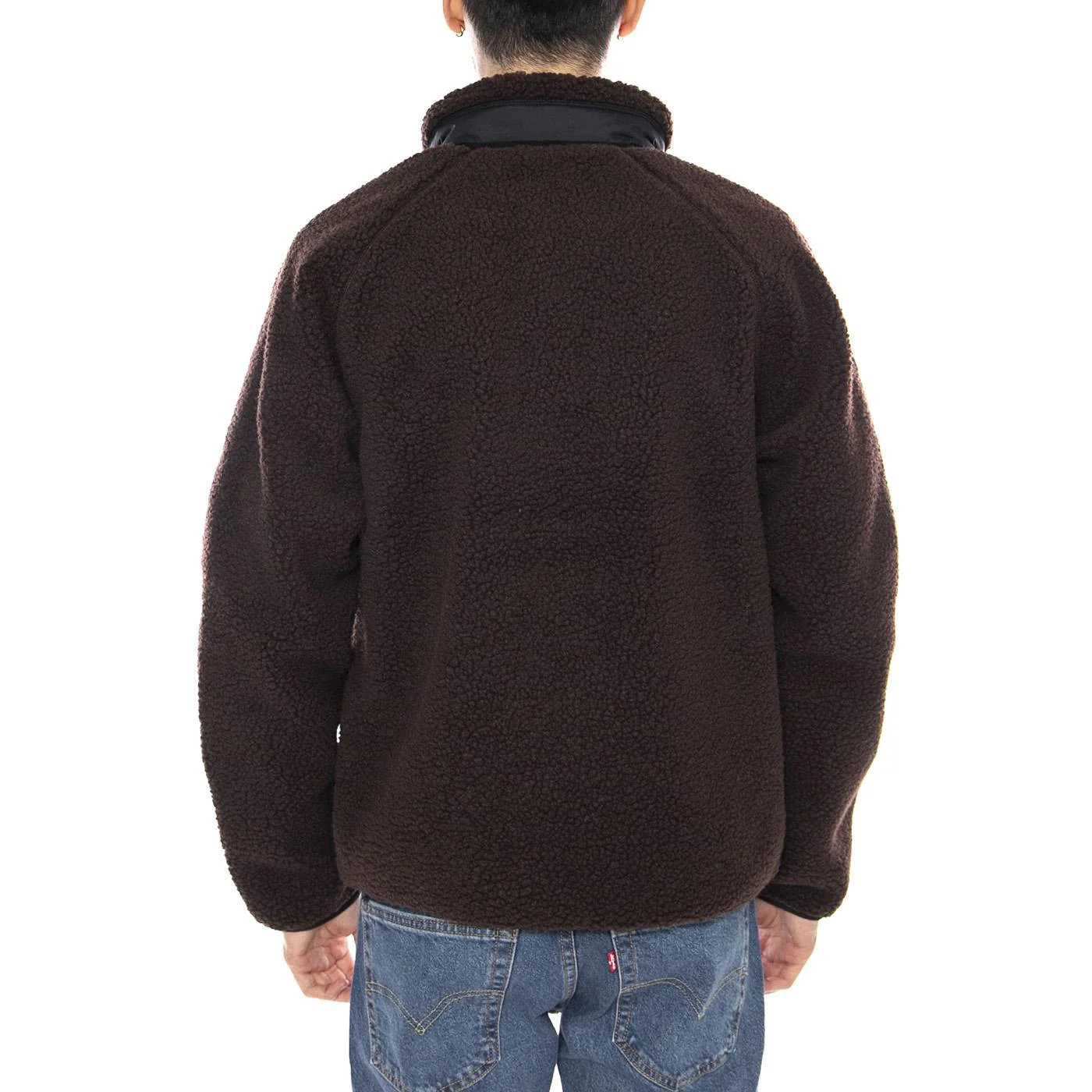 Prentis Liner Palisander / Black -- Men's Brown Jacket CARHARTT WIP - Image 3