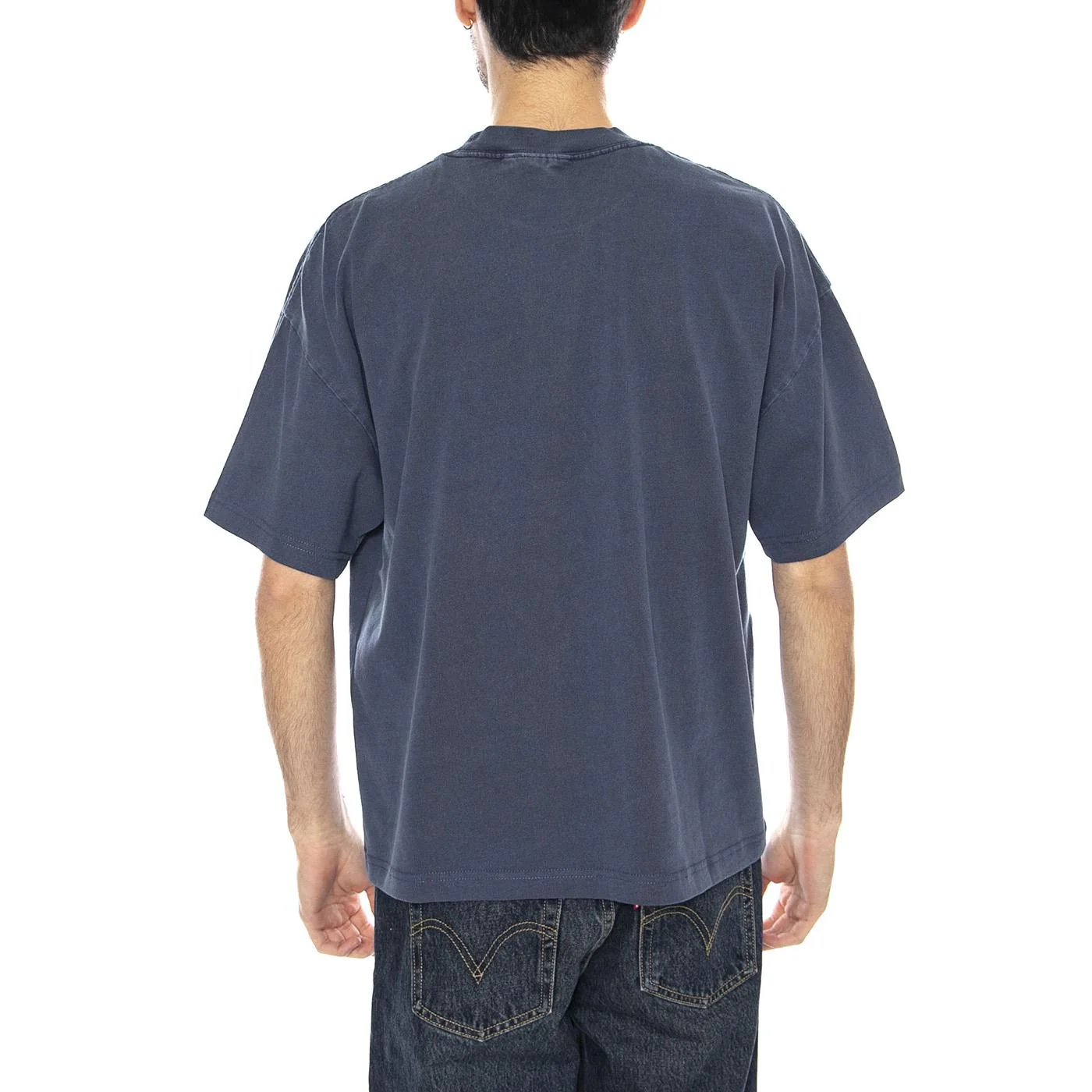 S/S Benton T-Shirt -- Men's T-Shirt Blue Men's CARHARTT WIP - Image 3