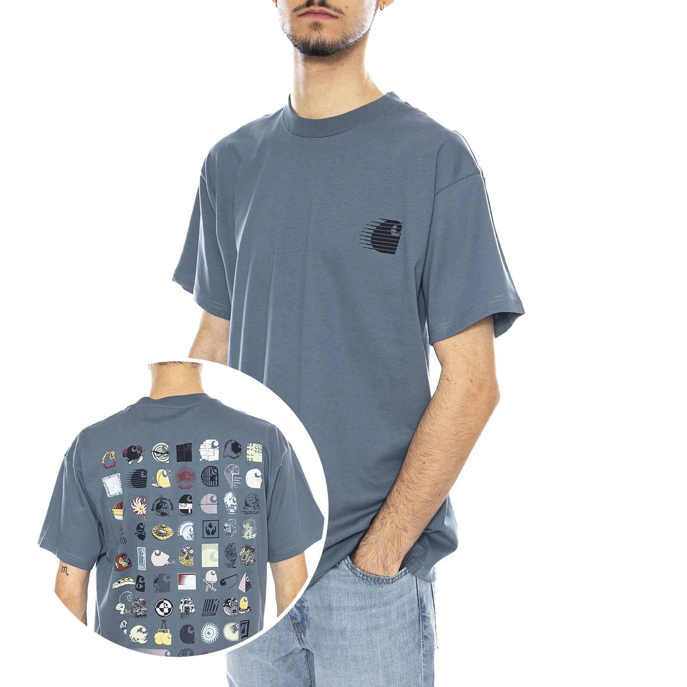 S/SC Logo Archive T-Shirt -- Men's Angelite T-Shirt CARHARTT WIP