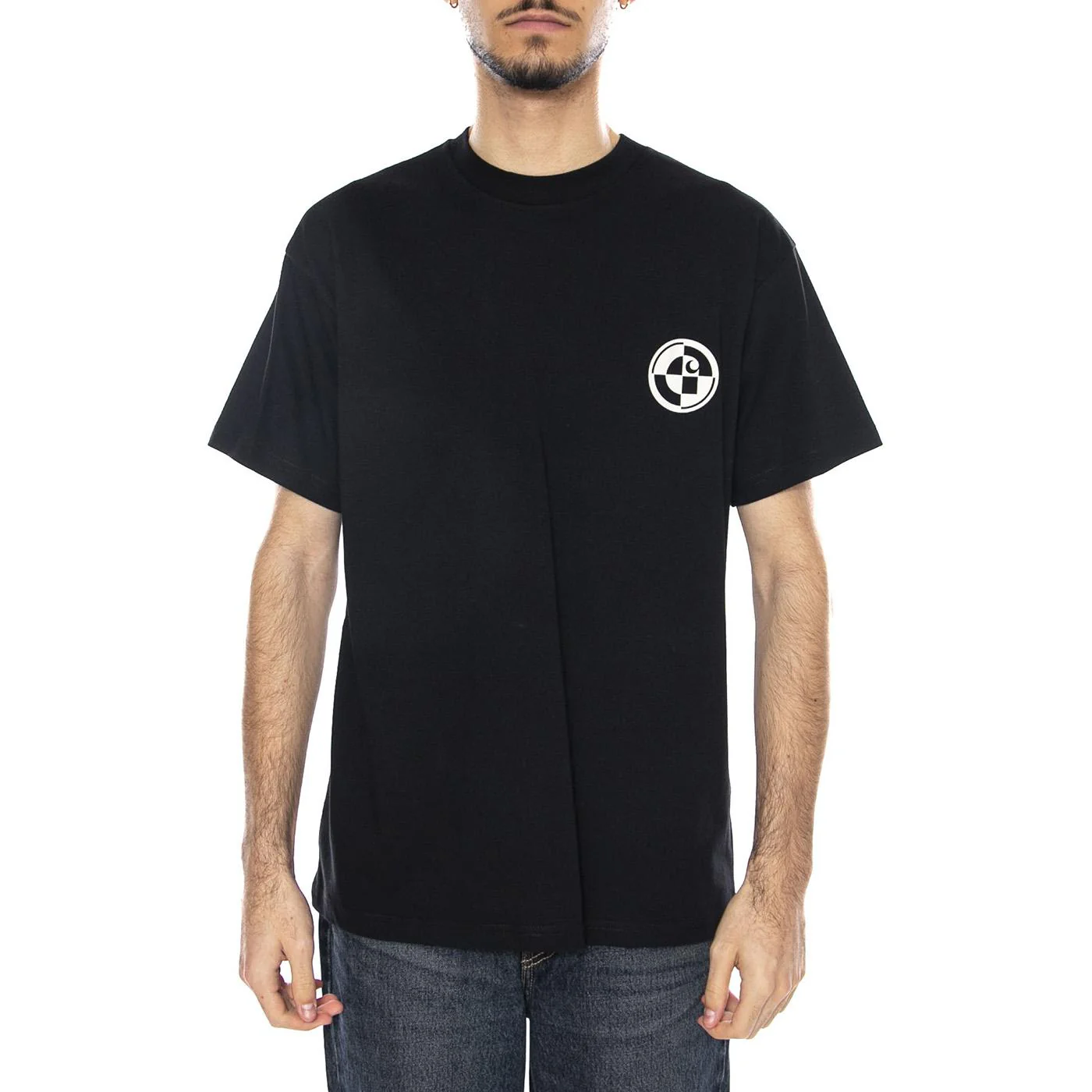 S/SC Logo Archive T-Shirt -- Men's Black T-Shirt CARHARTT WIP - Image 2
