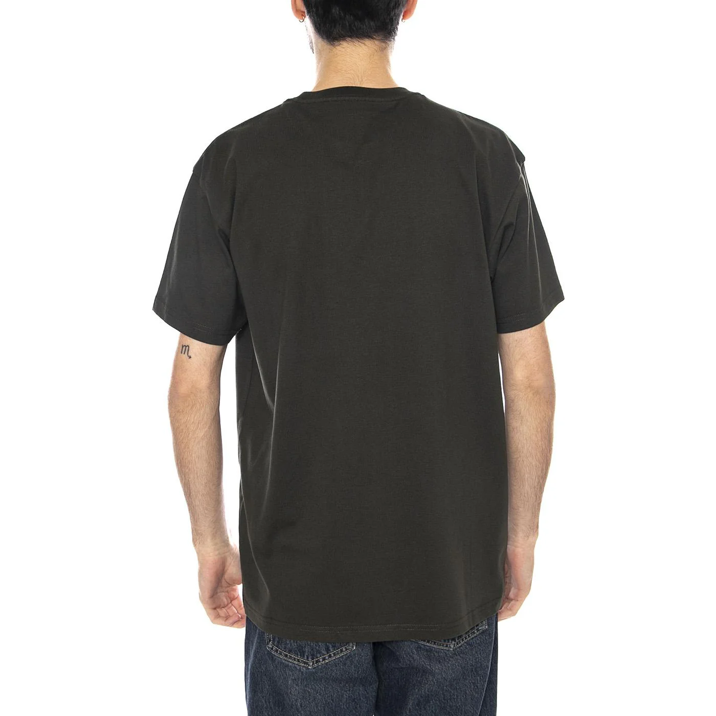 S/S Chase T-Shirt -- Men's Olive / Gold Green T-Shirt CARHARTT WIP - Image 3