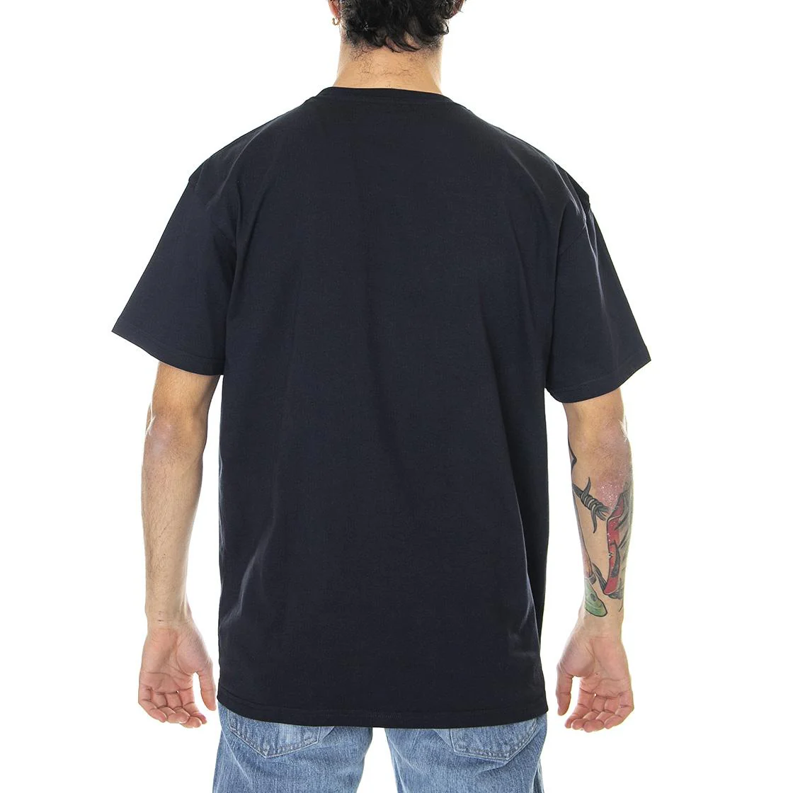 S/S Chase T-Shirt Dark Navy / Gold Mens - Image 3