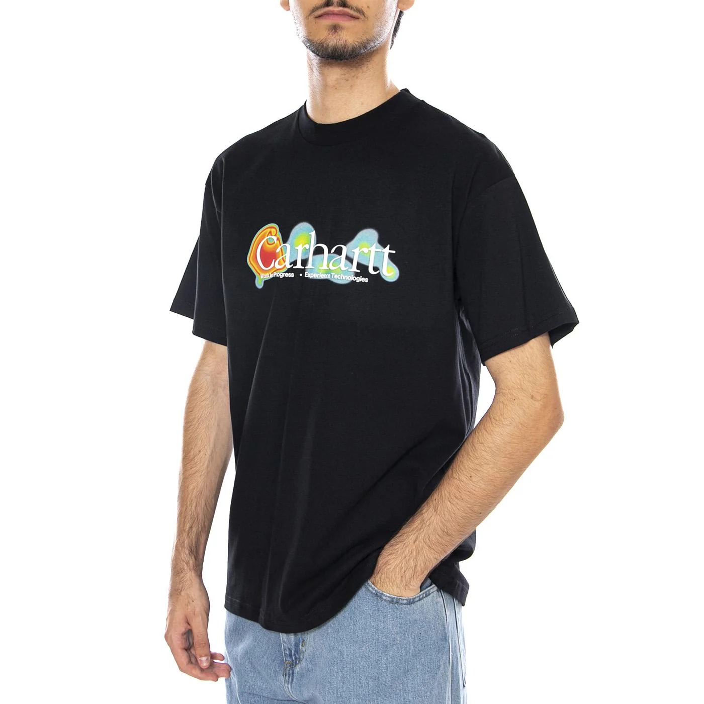S/S Experiential T-Shirt Black - Men's Crew Neck T-Shirt Black CARHARTT WIP