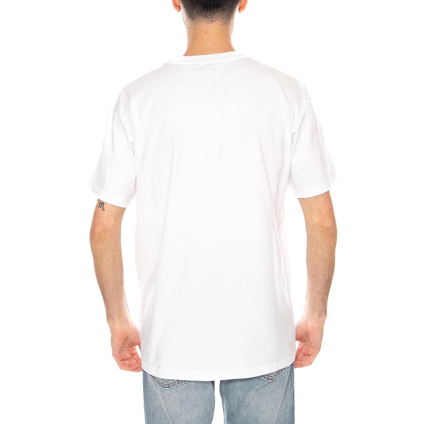 S/S Make Believe League TS White - Men's Crew Neck T-Shirt White Men's CARHARTT WIP - Image 3