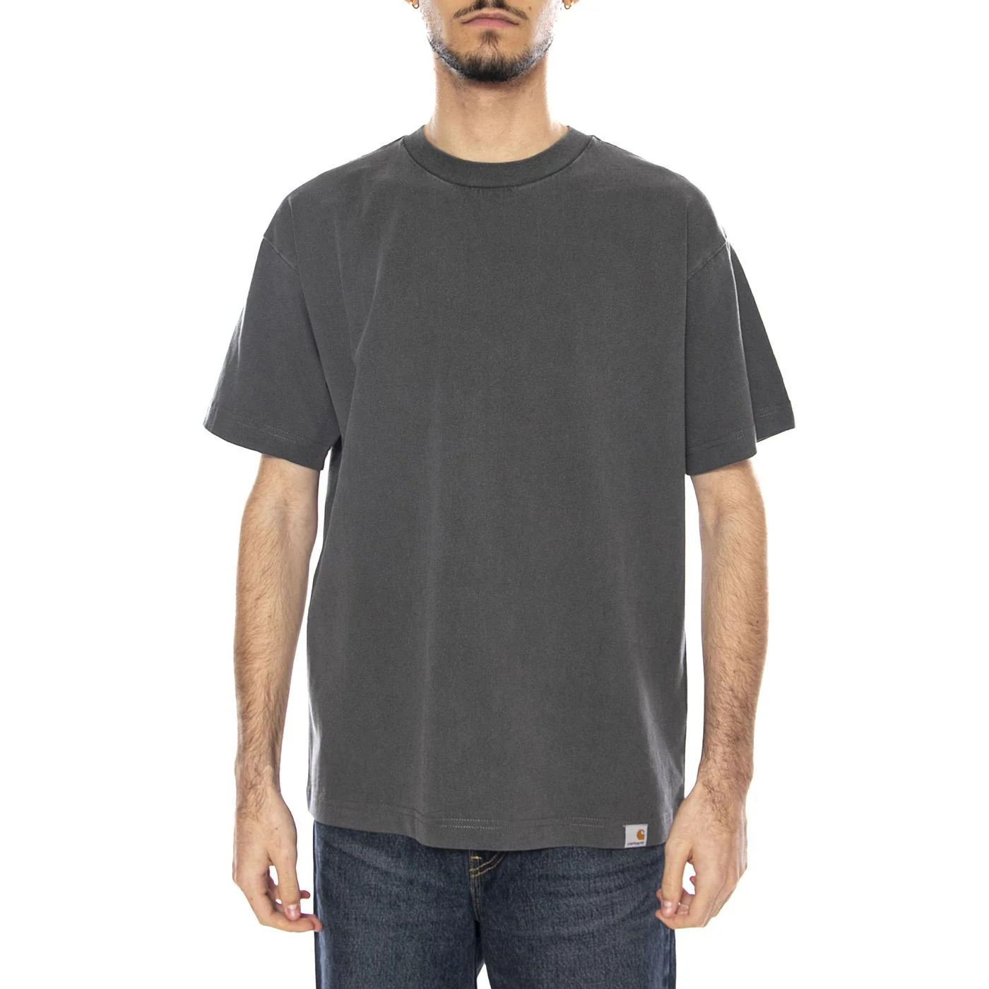 S/S RGGD T-Shirt -- Men's Black T-Shirt CARHARTT WIP - Image 2