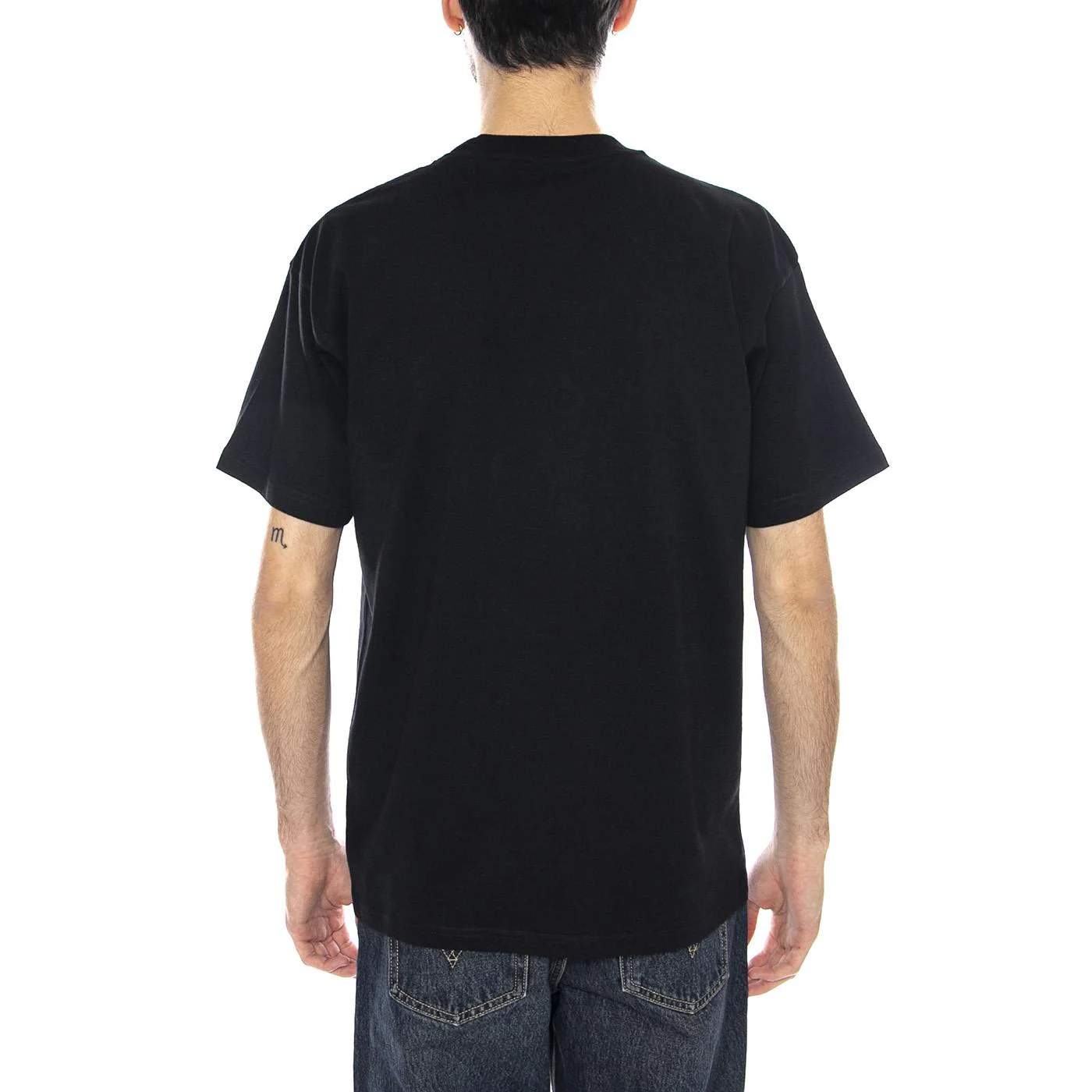S/S Theory And Practice T-Shirt -- Black Men's T-Shirt CARHARTT WIP - Image 3
