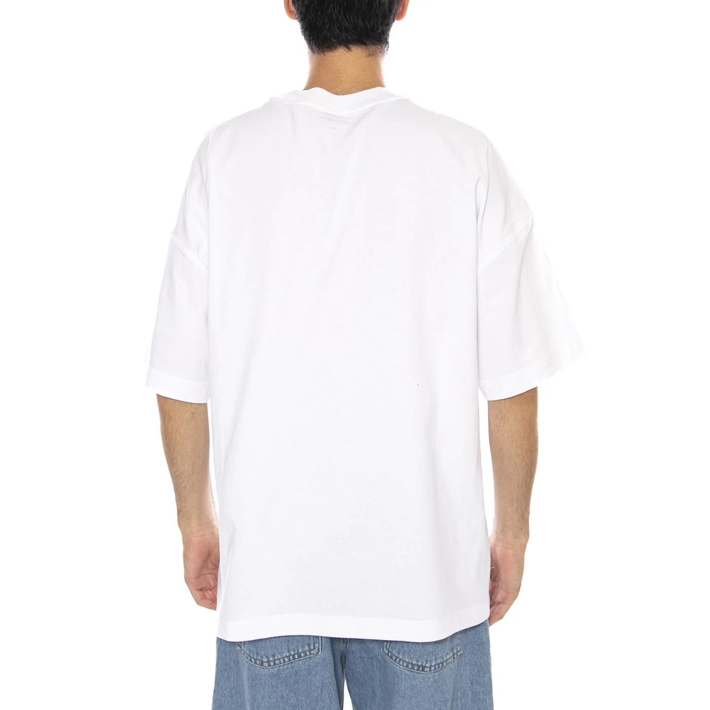 S/S Work Pocket T-Shirt White - Men's Crew Neck T-Shirt White CARHARTT WIP - Image 3