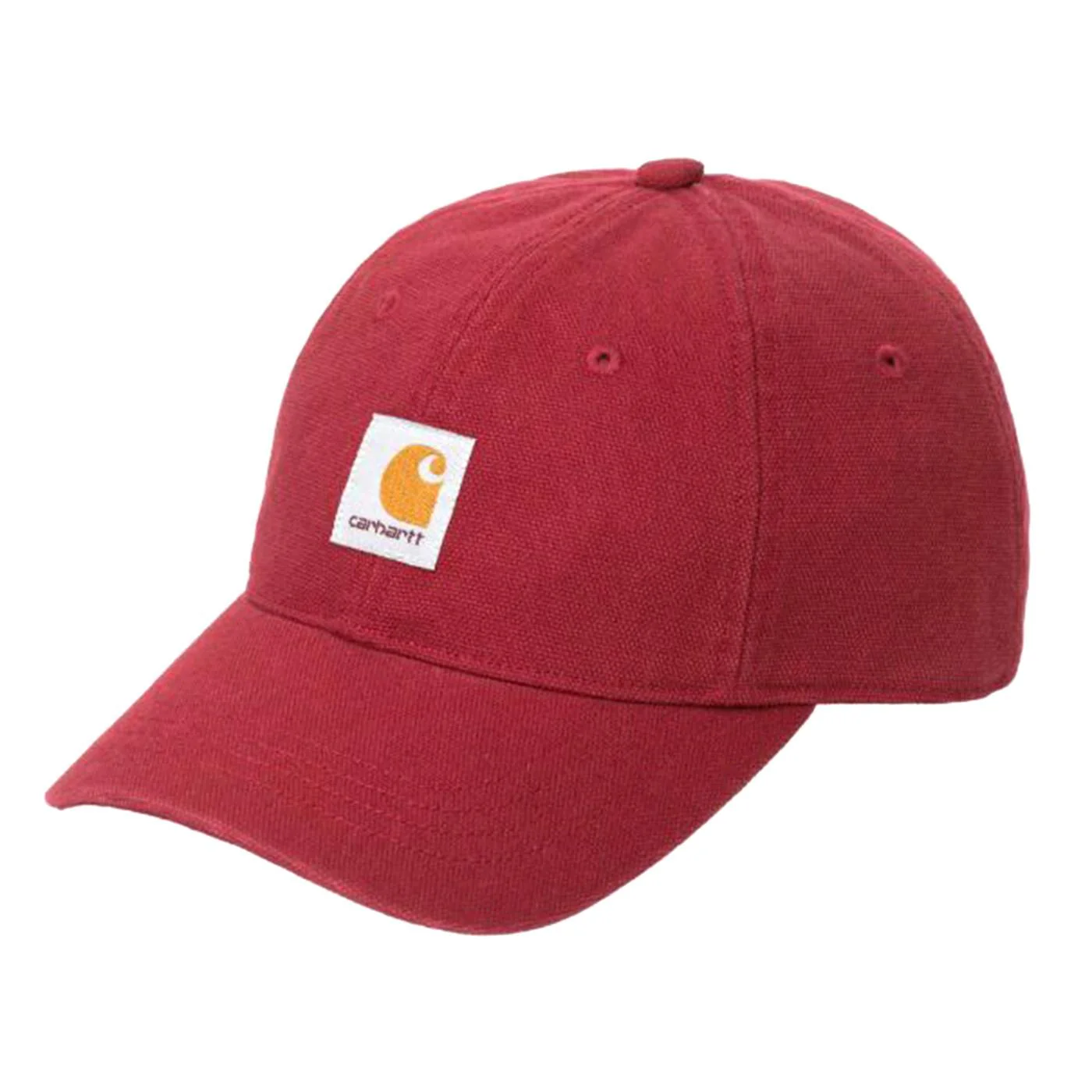 Selby Canvas Cap Scarlet - Red Visor Cap CARHARTT WIP ACCESSORIES