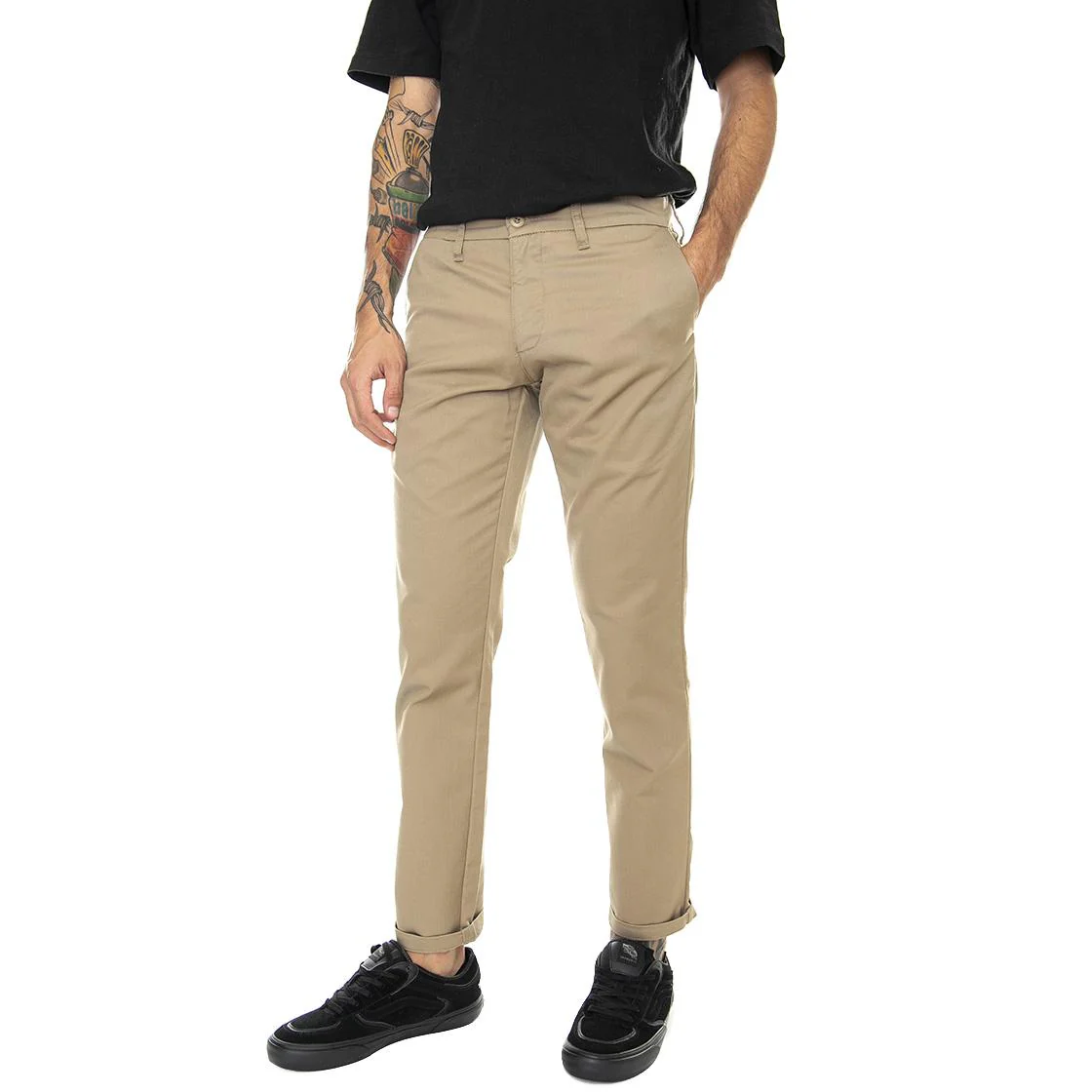 Sid Pant Leather rinsed