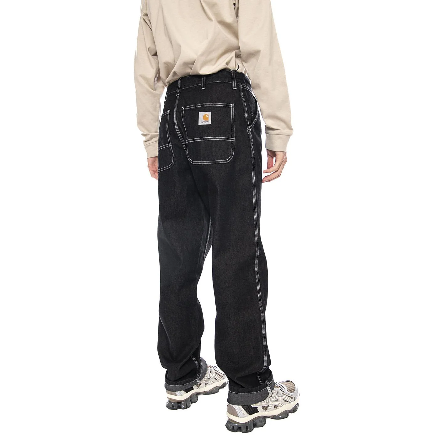 Simple Pant Black One Wash - Image 3