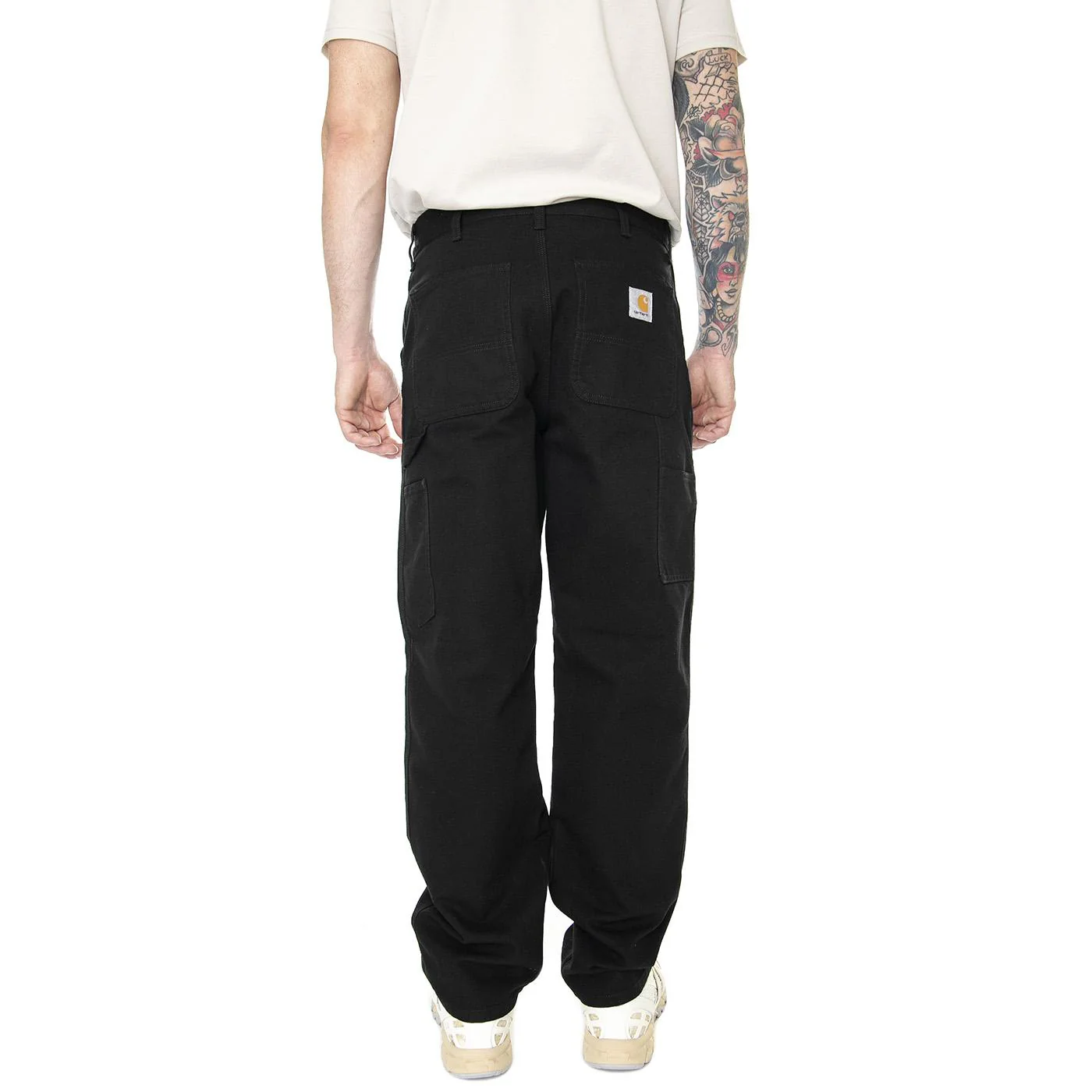 Single Knee Pant Black Rinsed - Image 3