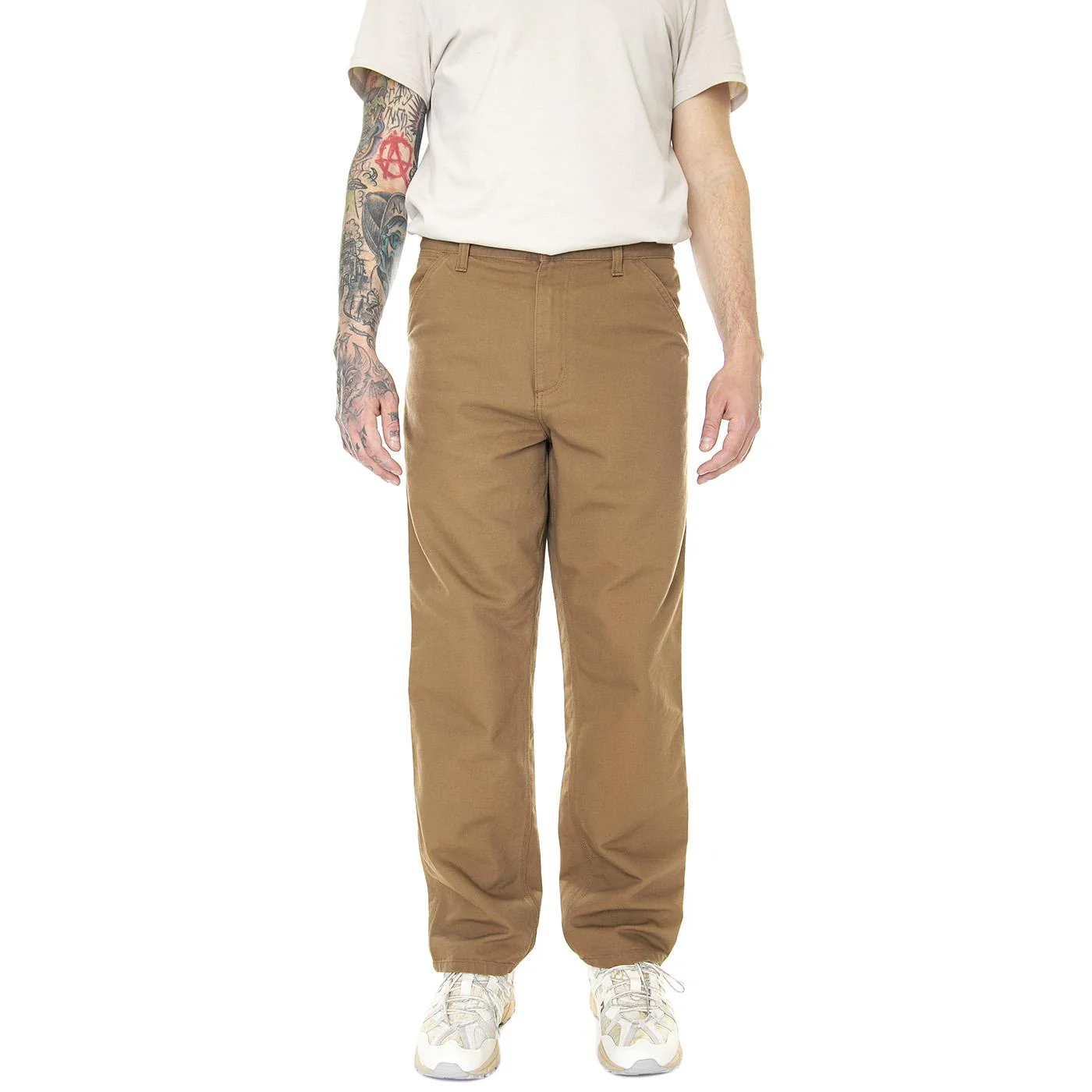 Single Knee Pant Hamilton Brown Rinsed - Image 2