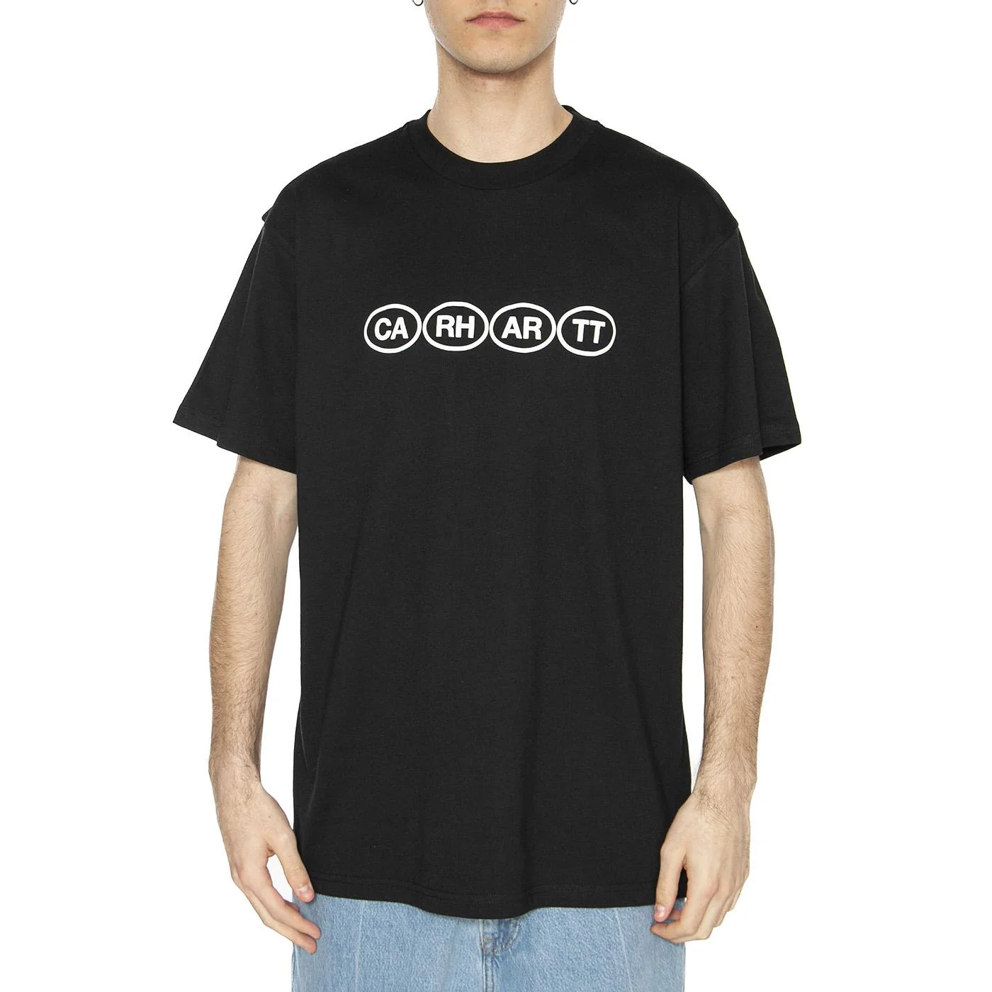 S/S Bumper T-Shirt Black / White - Image 2