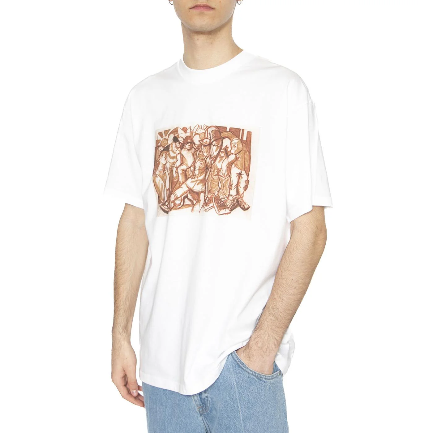 S/S Cai Arfon Bellis T-Shirt White