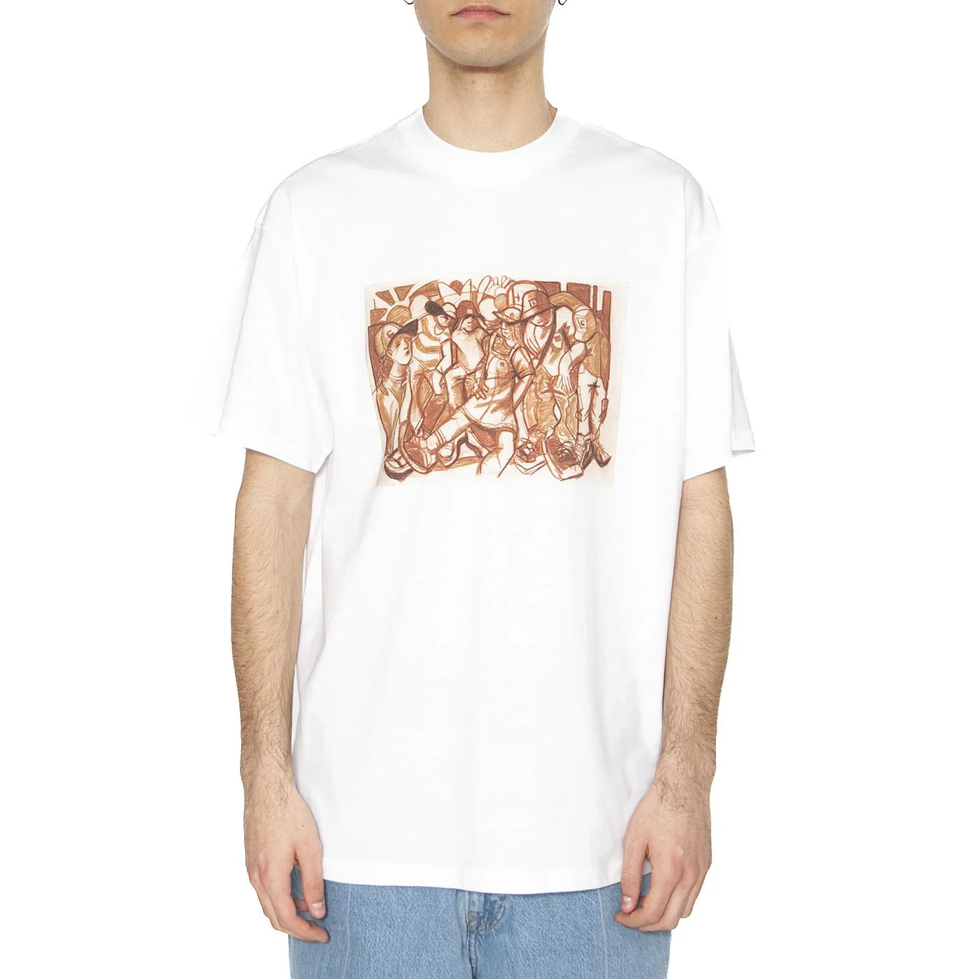 S/S Cai Arfon Bellis T-Shirt White - Image 2