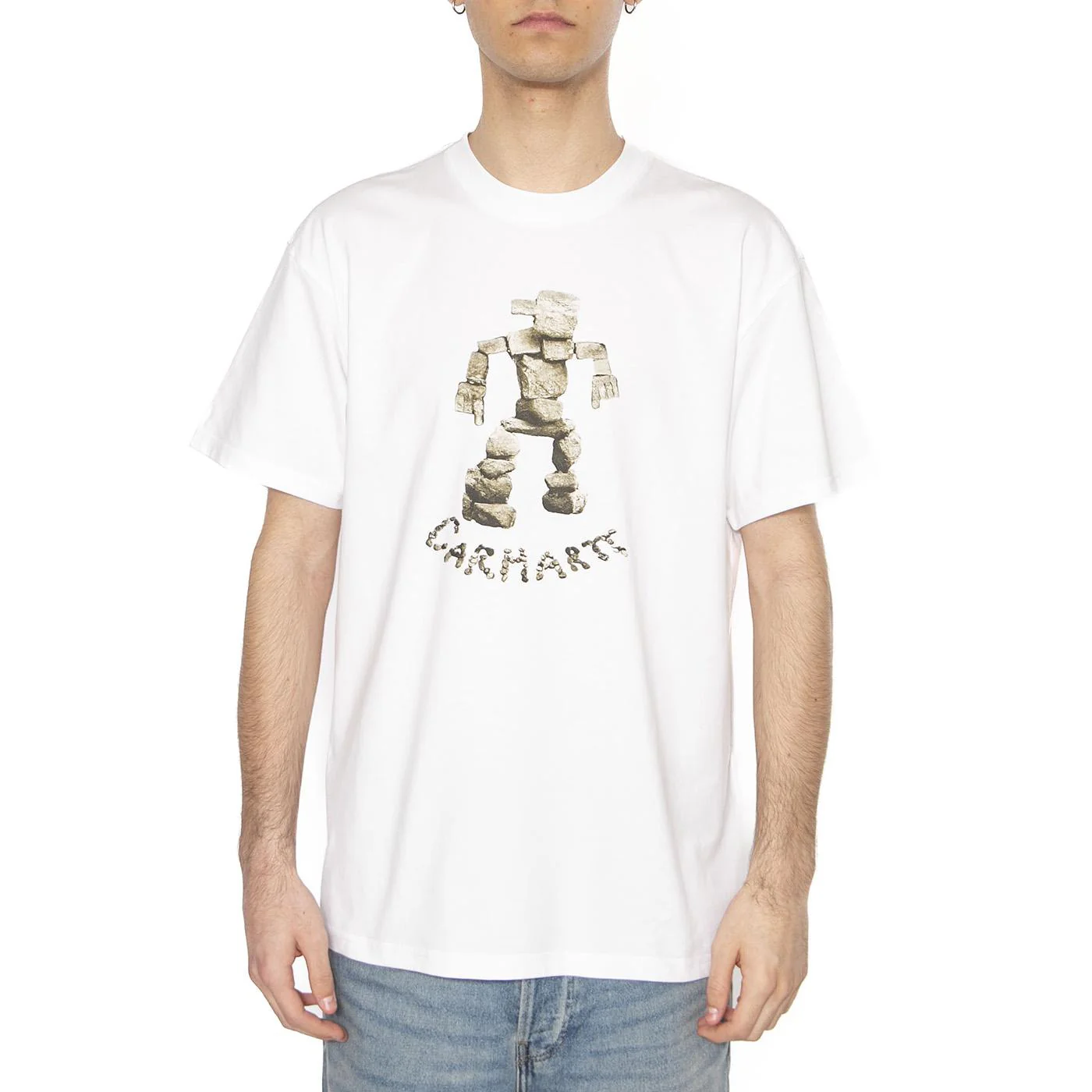 S/S Cairn Man T-Shirt White - Image 2