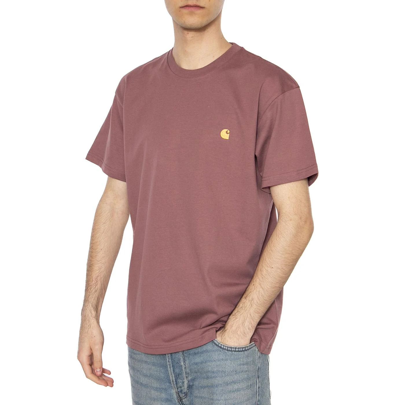 S/S Chase T-Shirt Dusky Pink / Gold