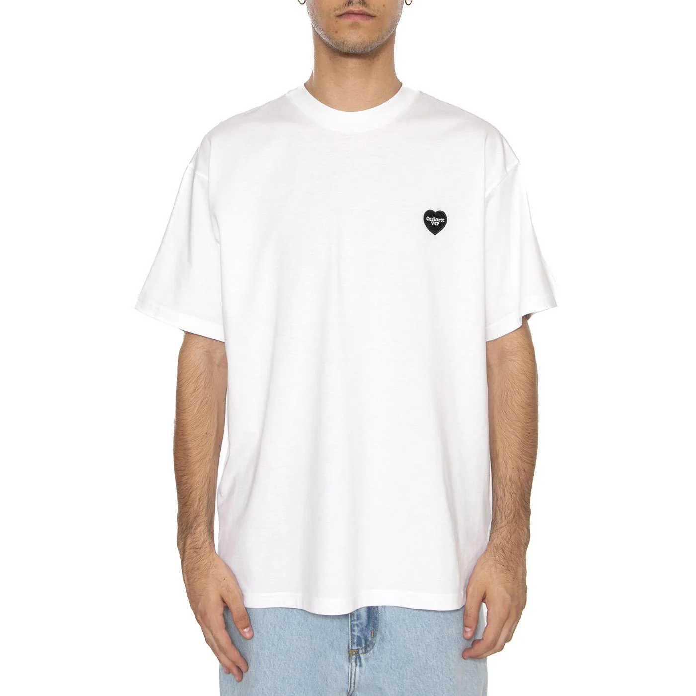 S/S Heart II Hartt T-Shirt White - Image 3