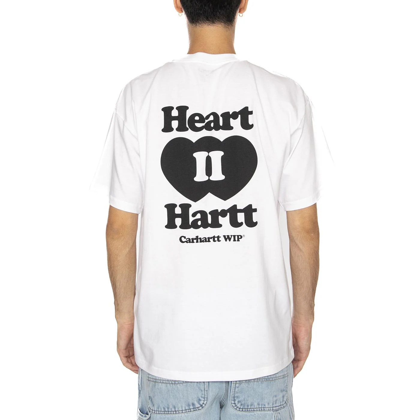 S/S Heart II Hartt T-Shirt White - Image 4