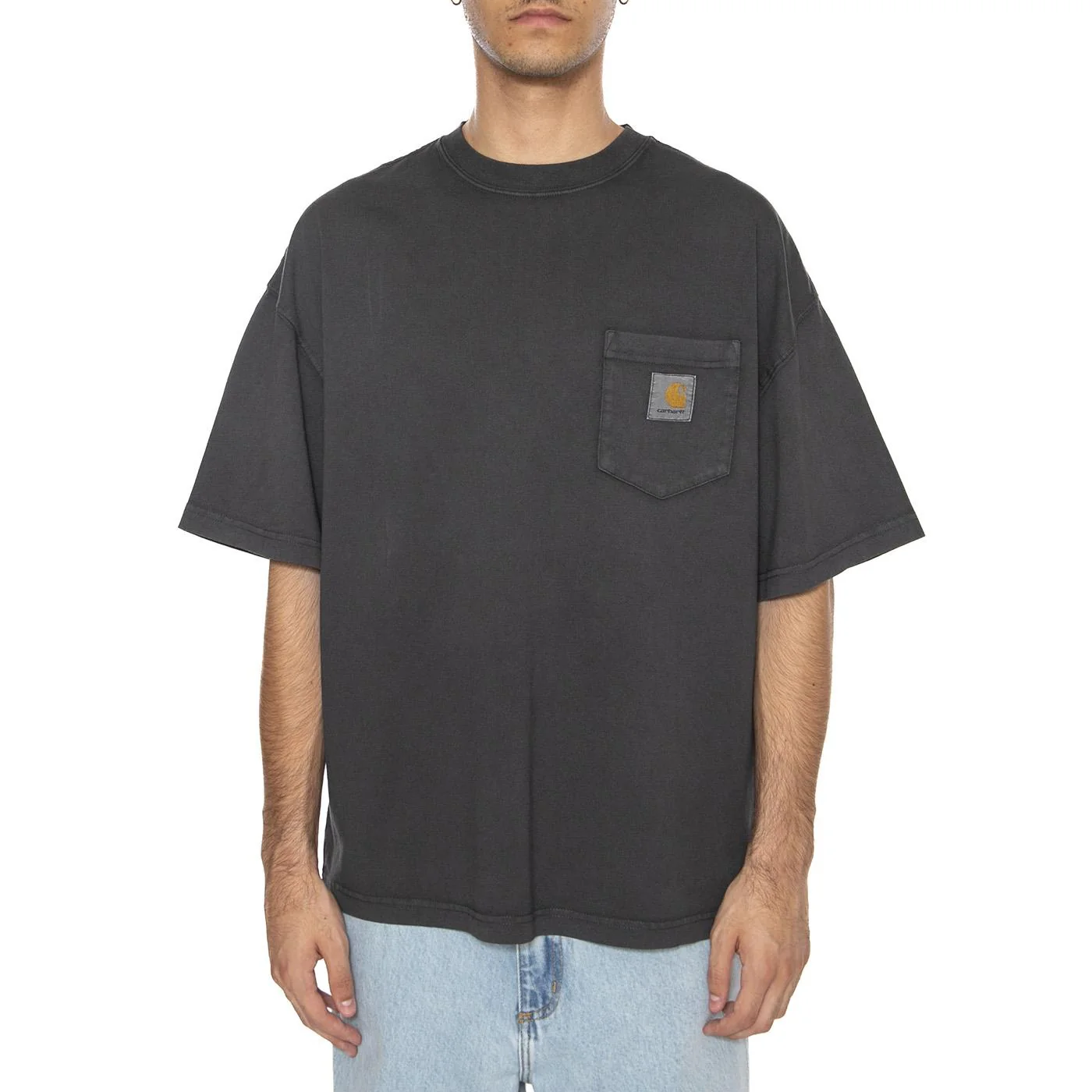 S/S Hudson Pocket T-Shirt Black - Image 3