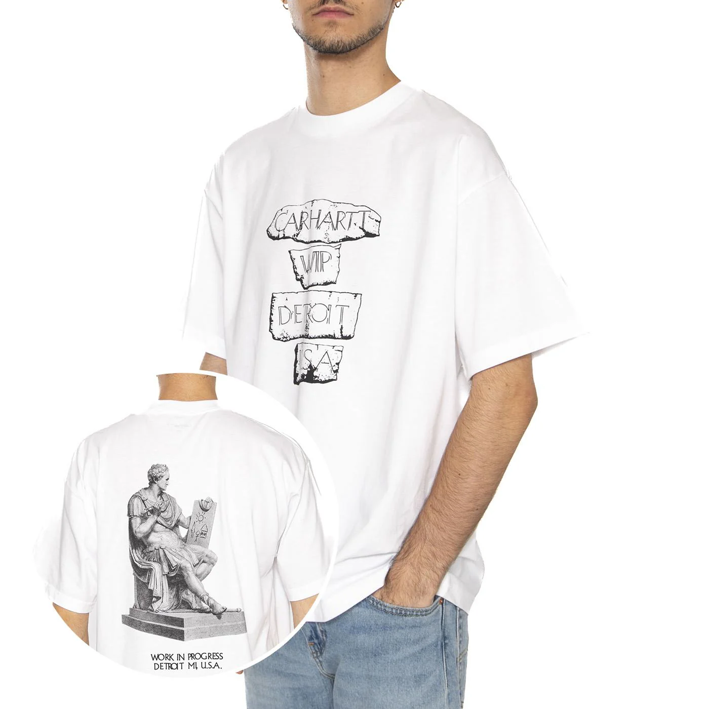 S/S Masterpiece T-Shirt White - Image 2