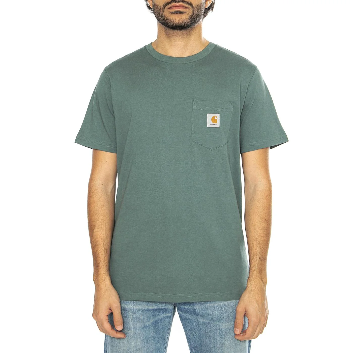 S/S Pocket T-Shirt Silver Pine - Image 2