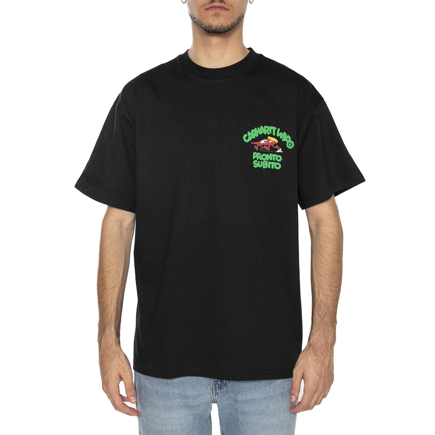 S/S Pronto T-Shirt Black - Image 3