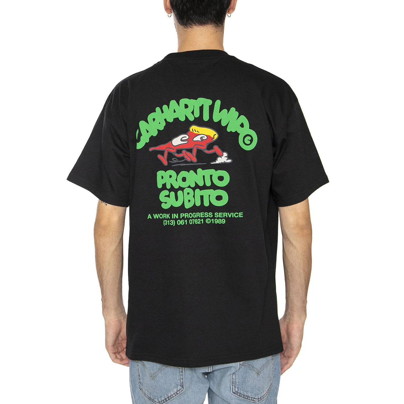 S/S Pronto T-Shirt Black - Image 4
