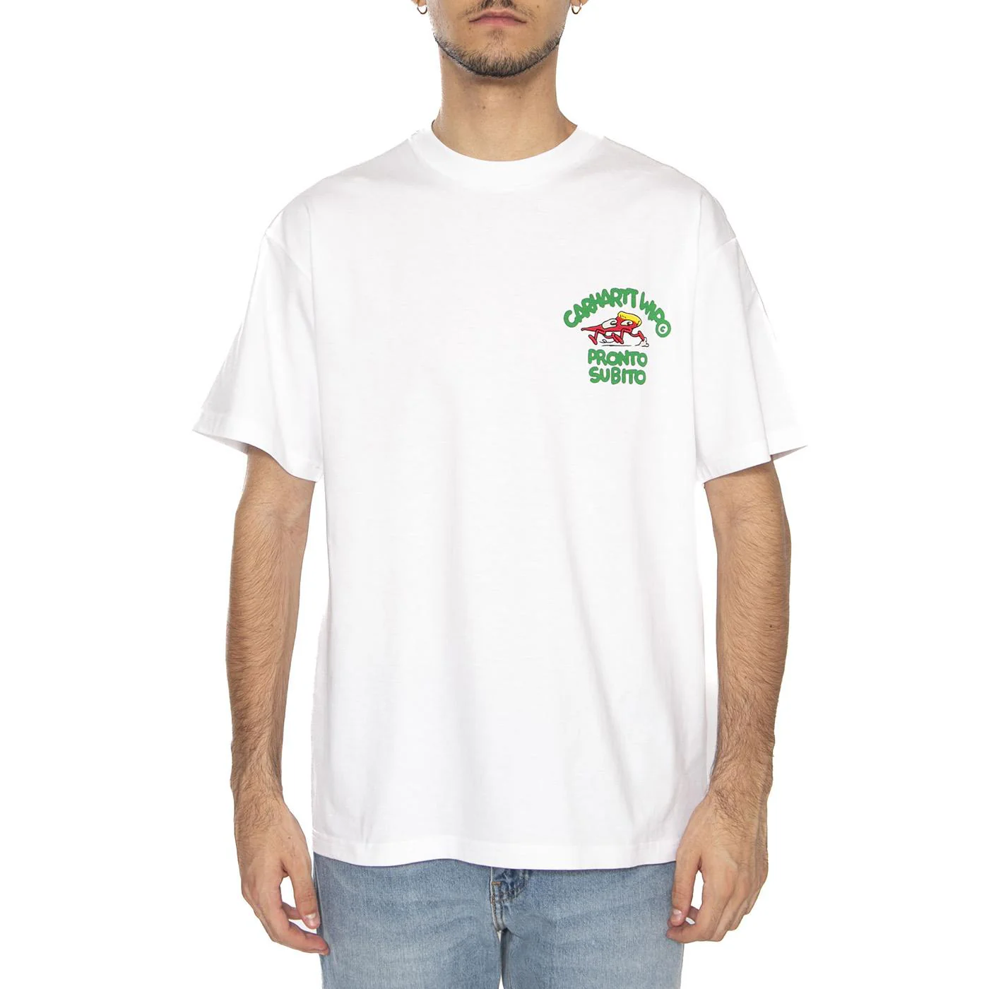 S/S Pronto T-Shirt White - Image 3