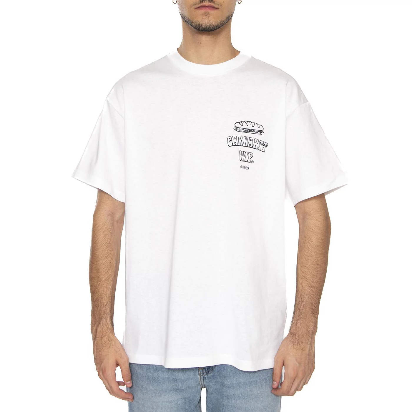 S/S Sandwich T-Shirt White - Image 3