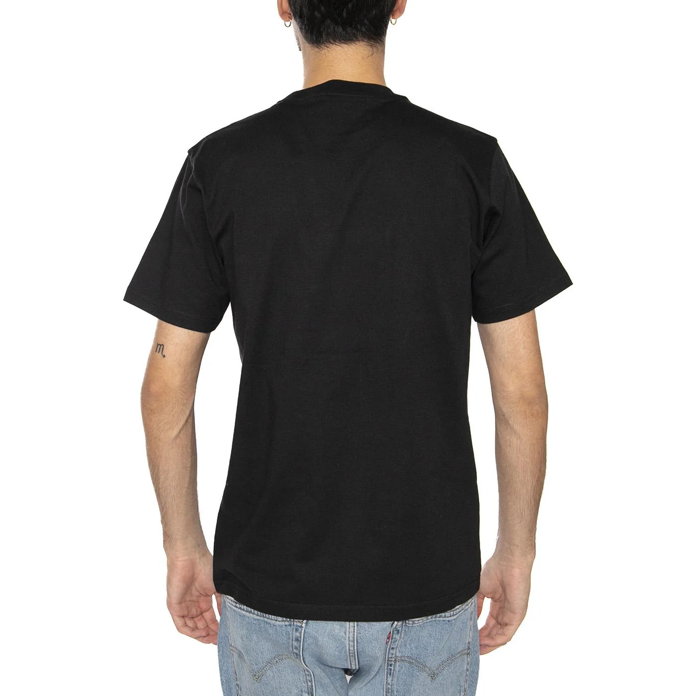 S/S Script T-Shirt Black / White - Image 4