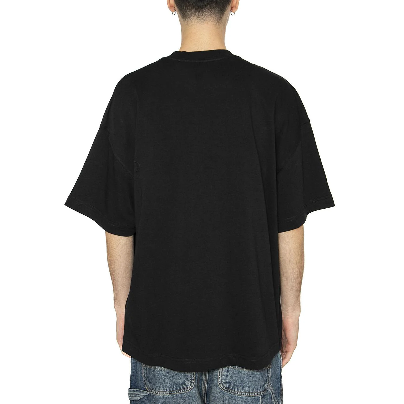 S/S Signature Script T-Shirt Black / White - Image 3