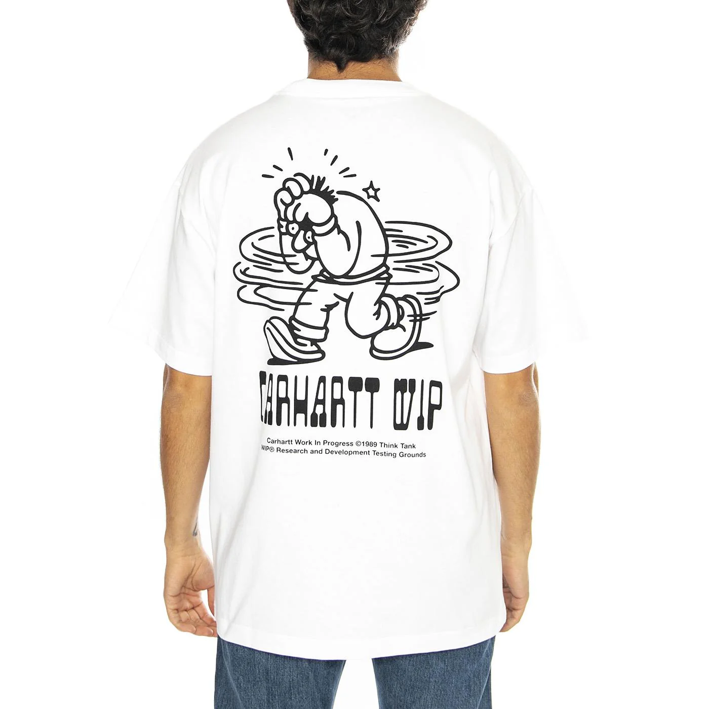 S/S Think Tank T-Shirt White - Image 3