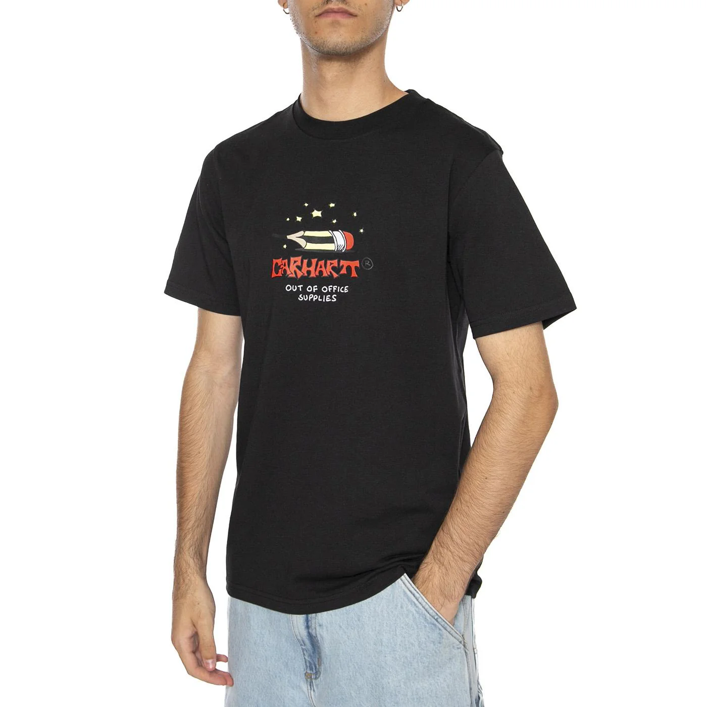 S/S Work Life Romance T-Shirt Black - Image 2