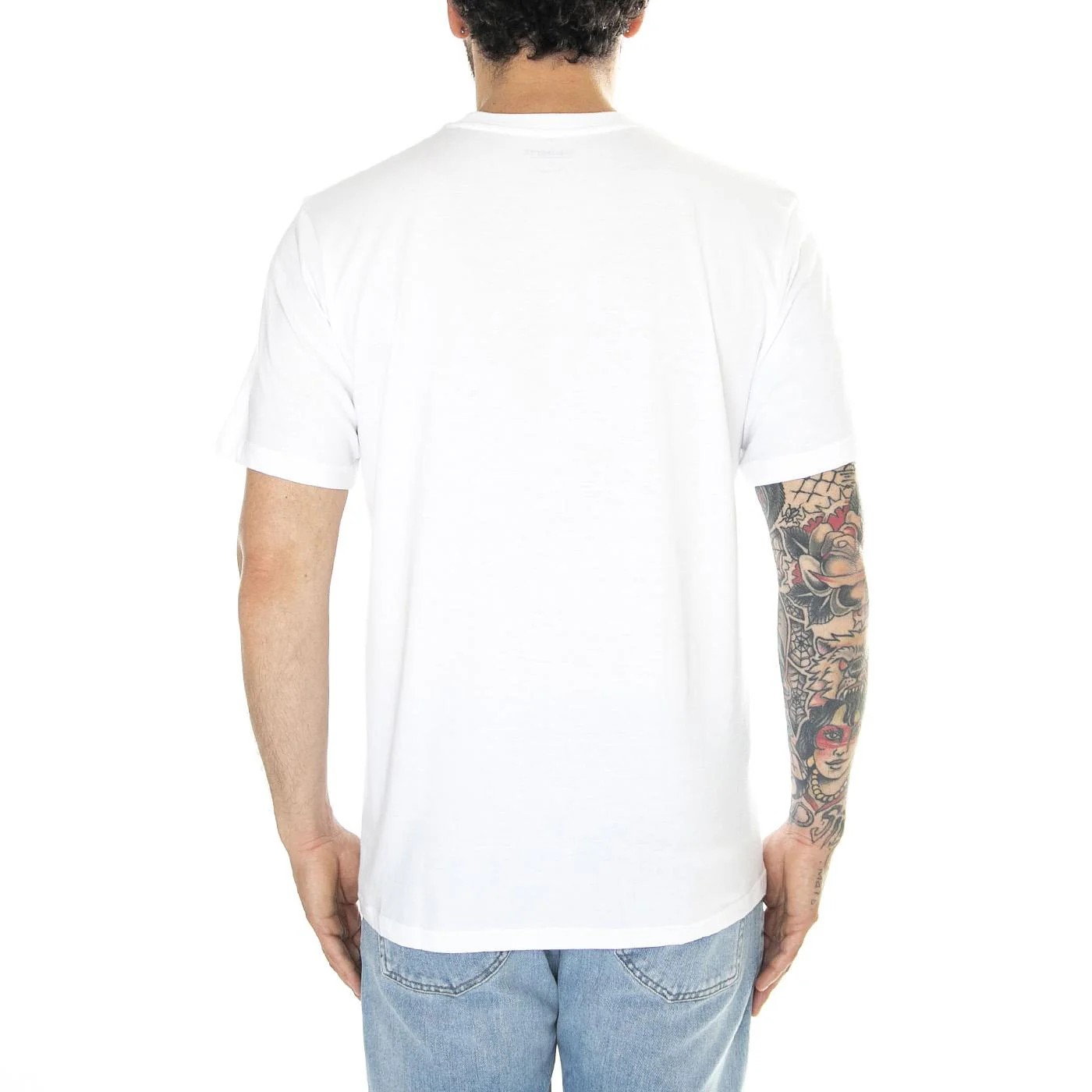 Standard Crew Neck T-Shirt White + White Two-Pack - Image 3