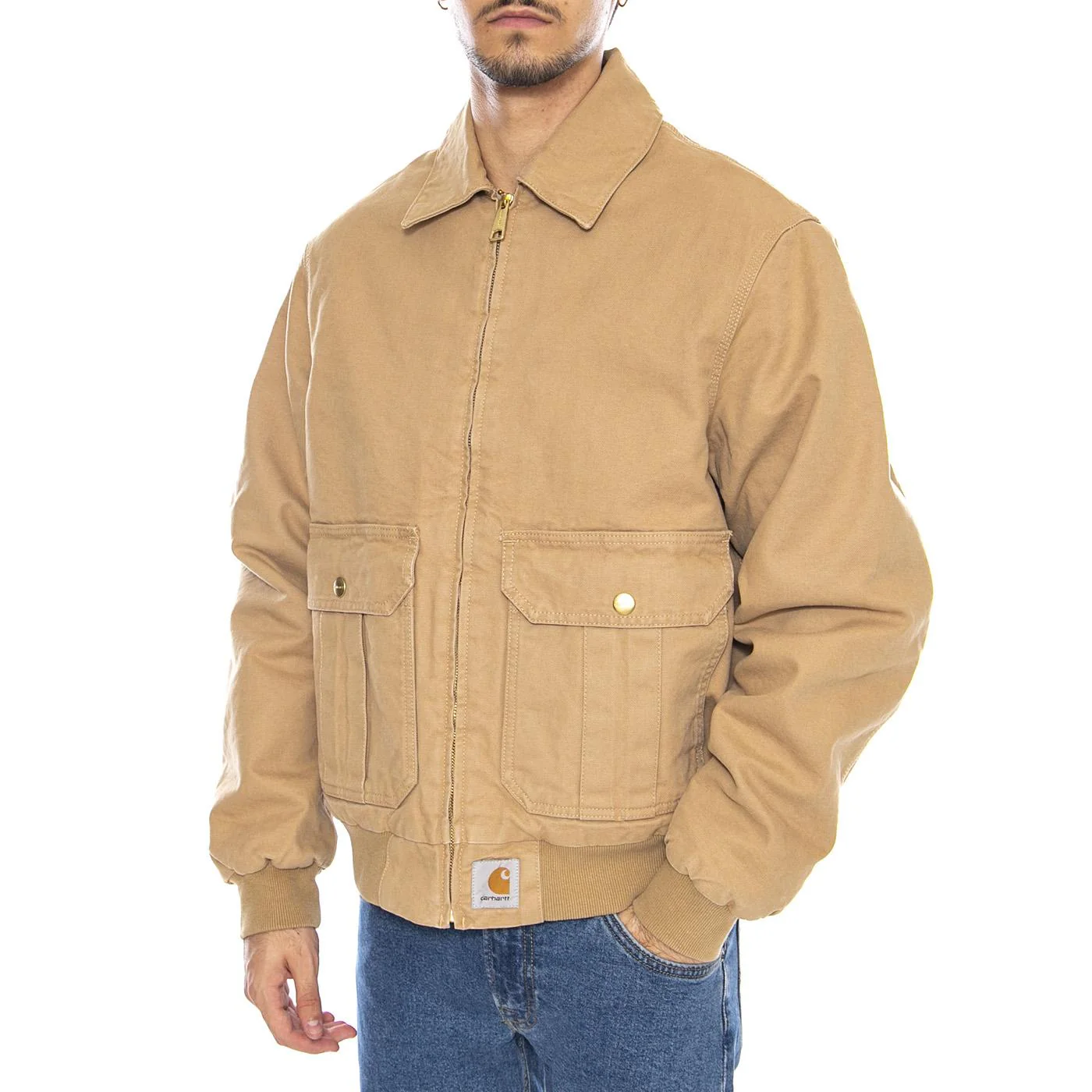Stanton Jacket Dusty H Brown - Men's Jacket Brown Men's CARHARTT WIP