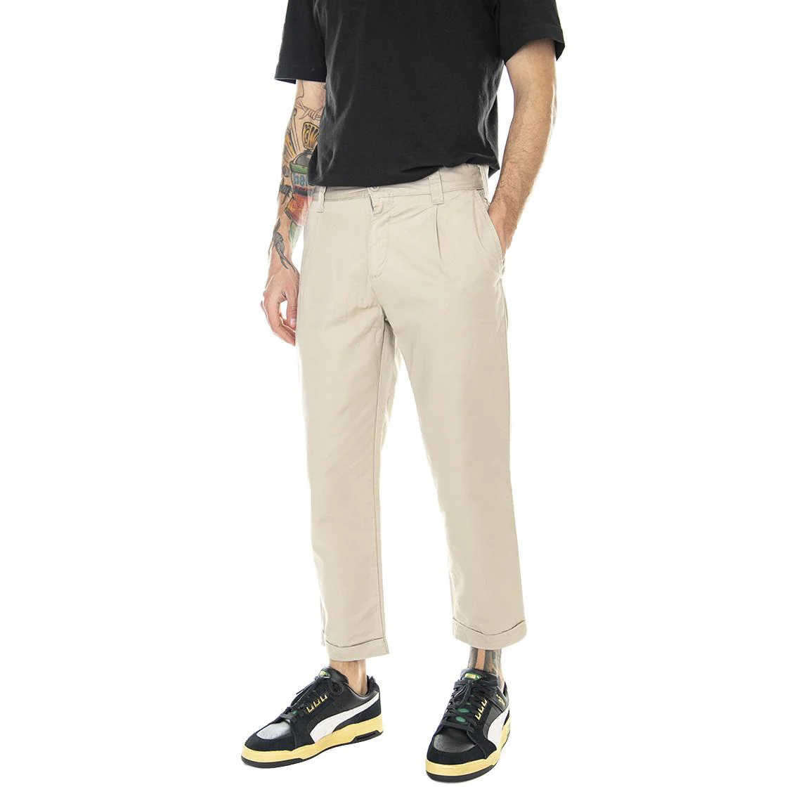 Taylor Pant Wall - Men's Beige Trousers Men CARHARTT WIP