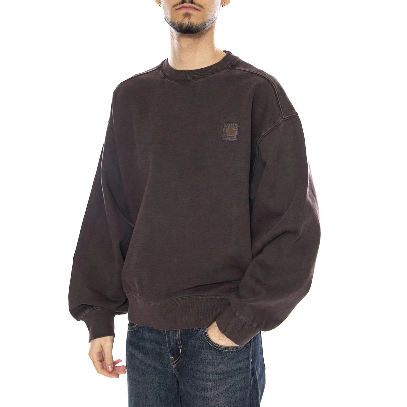 Vista Sweat -- Men's Palisander Brown Sweatshirt CARHARTT WIP