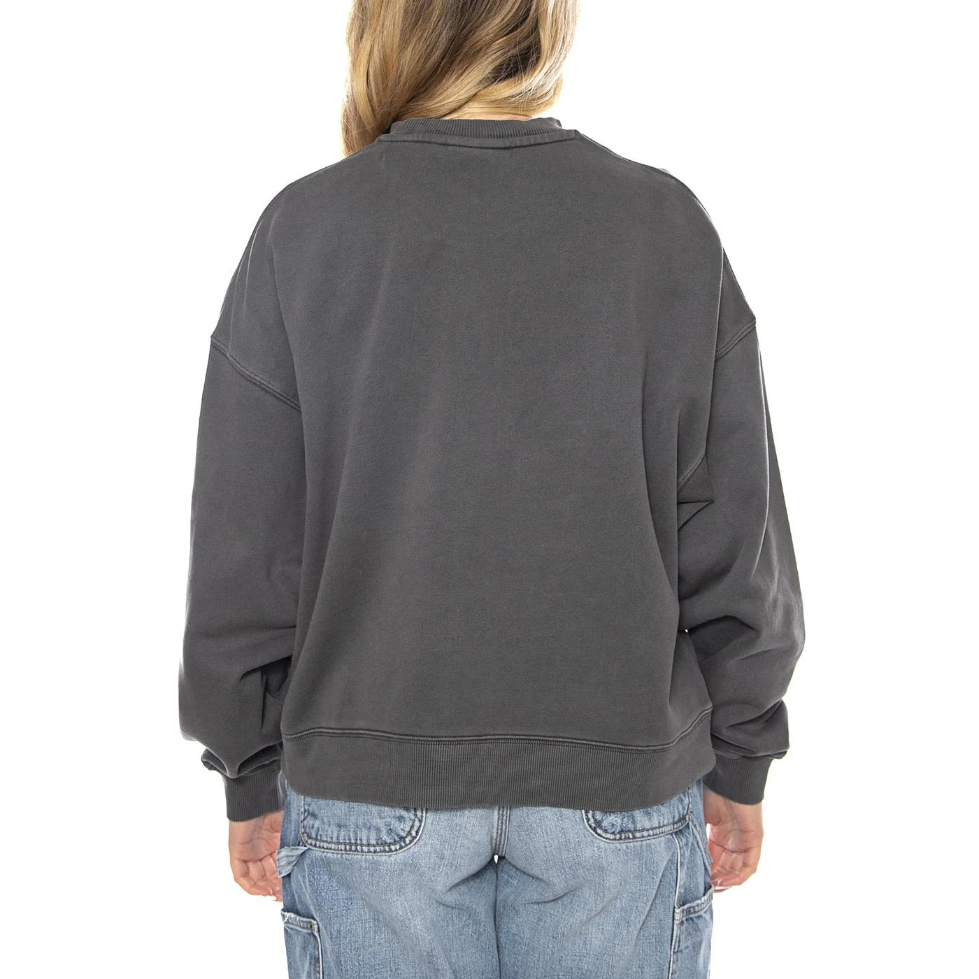 W Benton Sweatshirt - Grey - Women's Sweatshirt CARHARTT WIP - Image 3