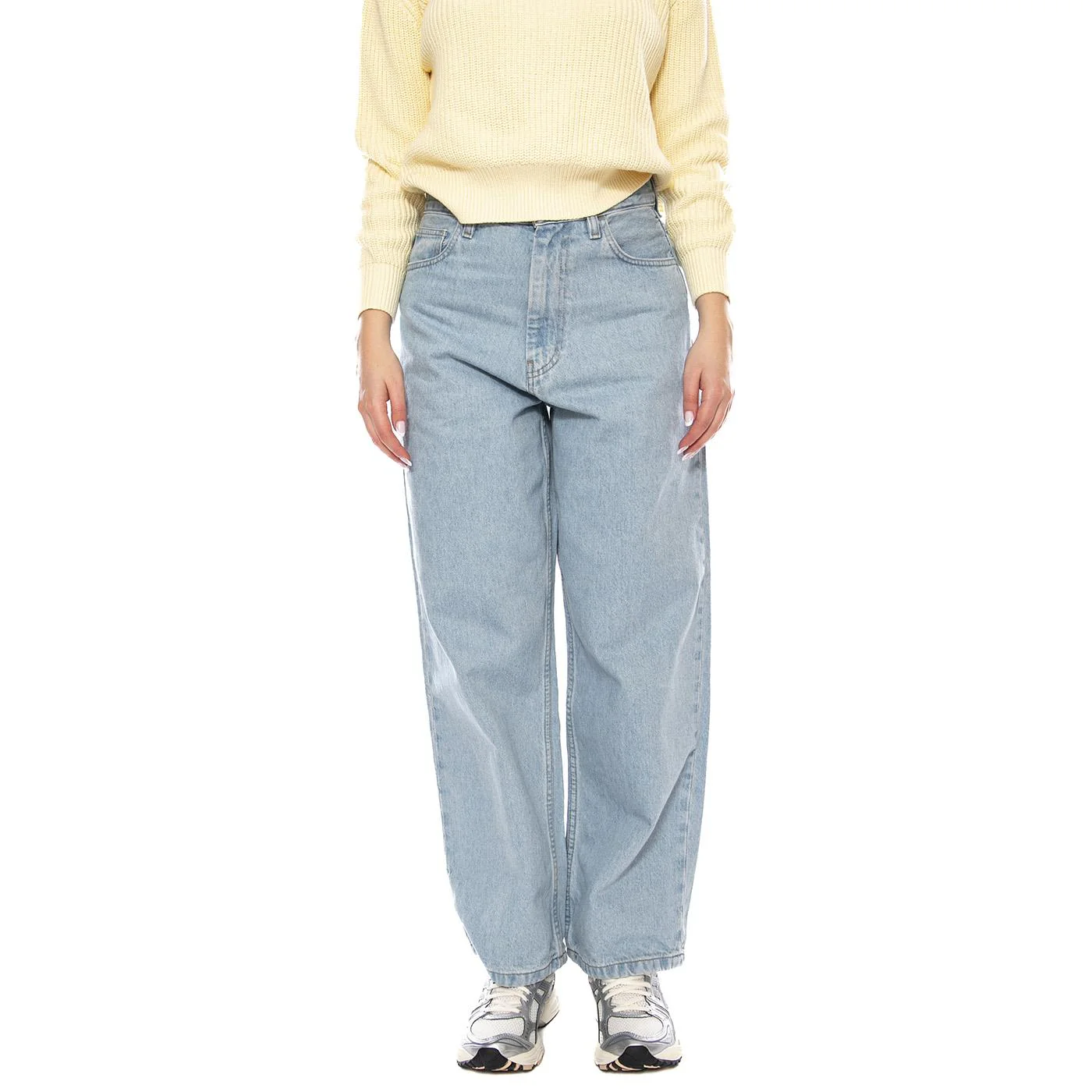 W Carhartt Brandon Pant - Blue Denim - Women's Jeans CARHARTT WIP - Image 2