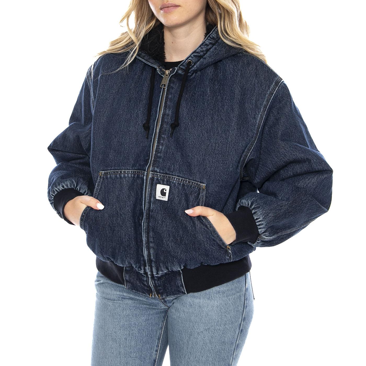 W Carhartt OG Active Jacket (Winter) - Blue - CARHARTT WIP Women's Jacket