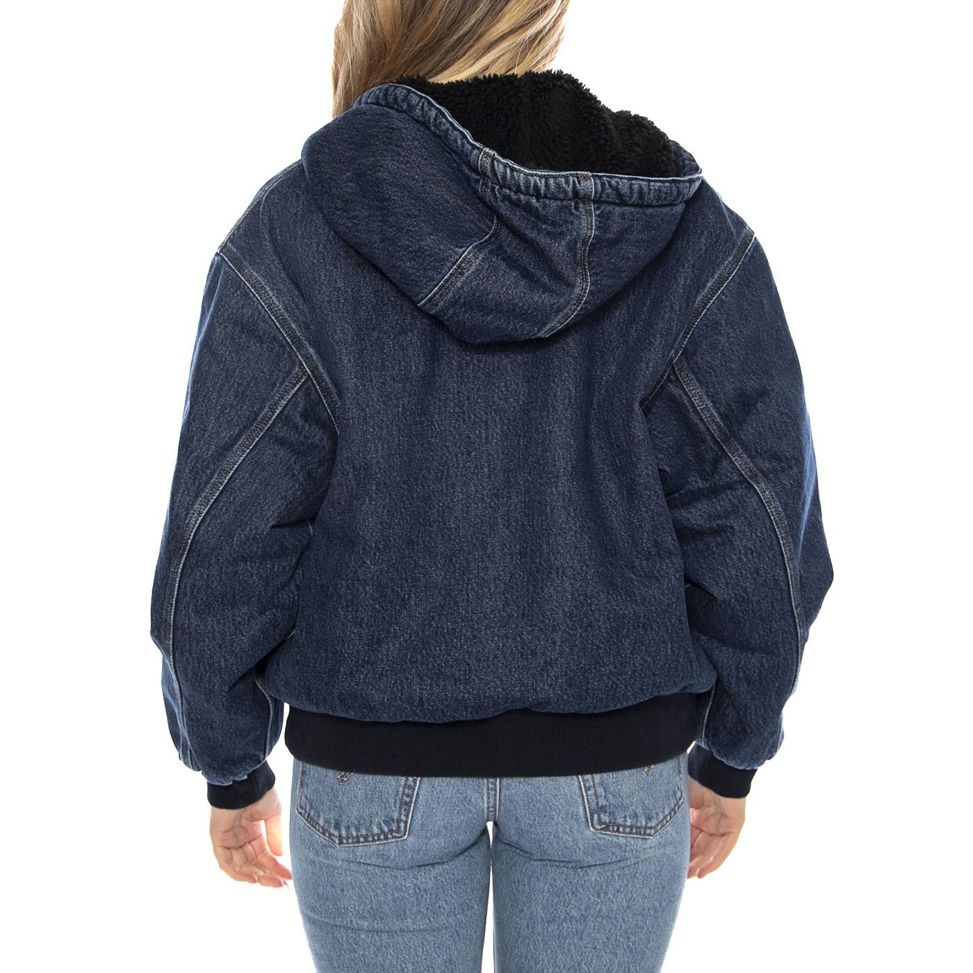 W Carhartt OG Active Jacket (Winter) - Blue - CARHARTT WIP Women's Jacket - Image 3
