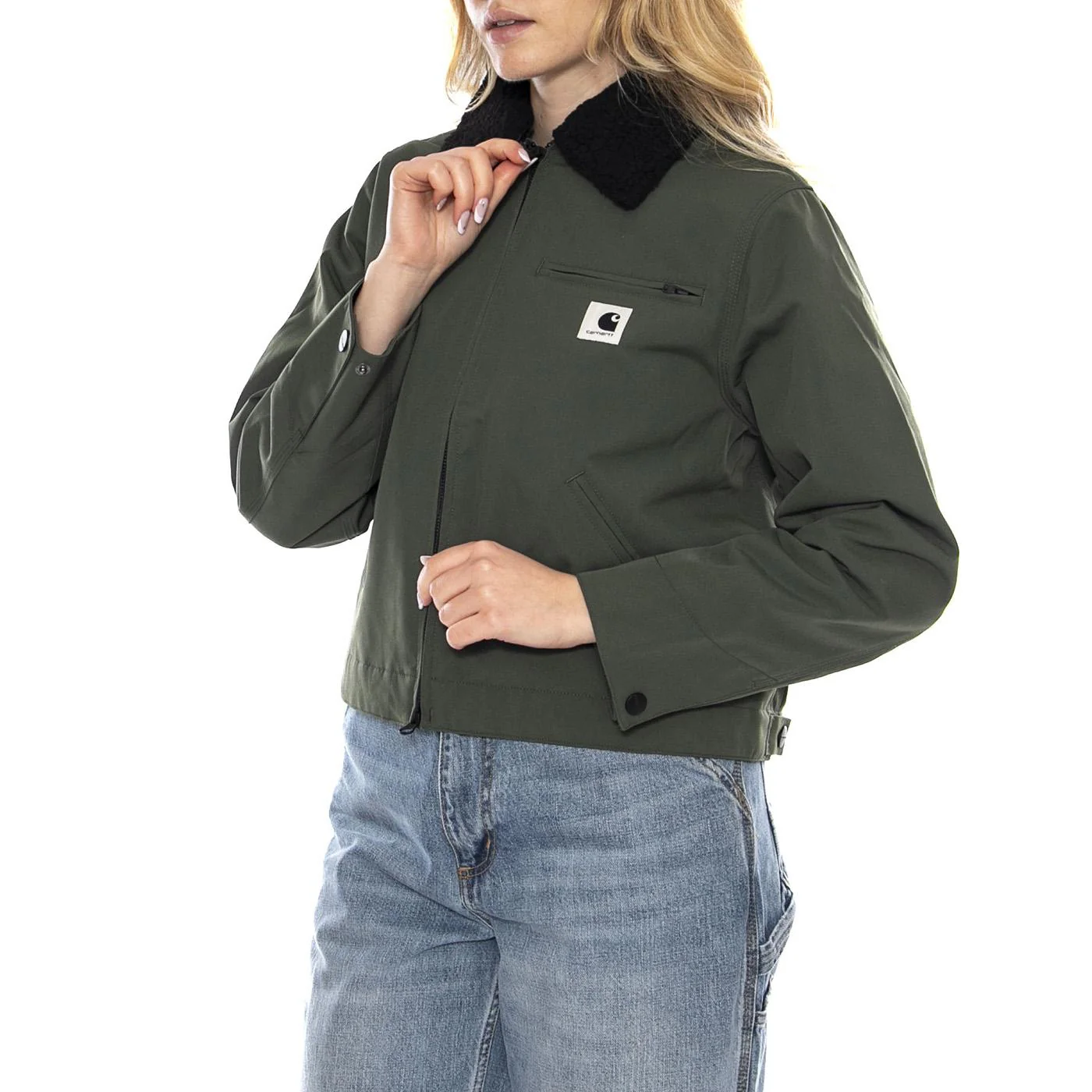 W Newkirk Jacket - Green - Women's Jacket CARHARTT WIP