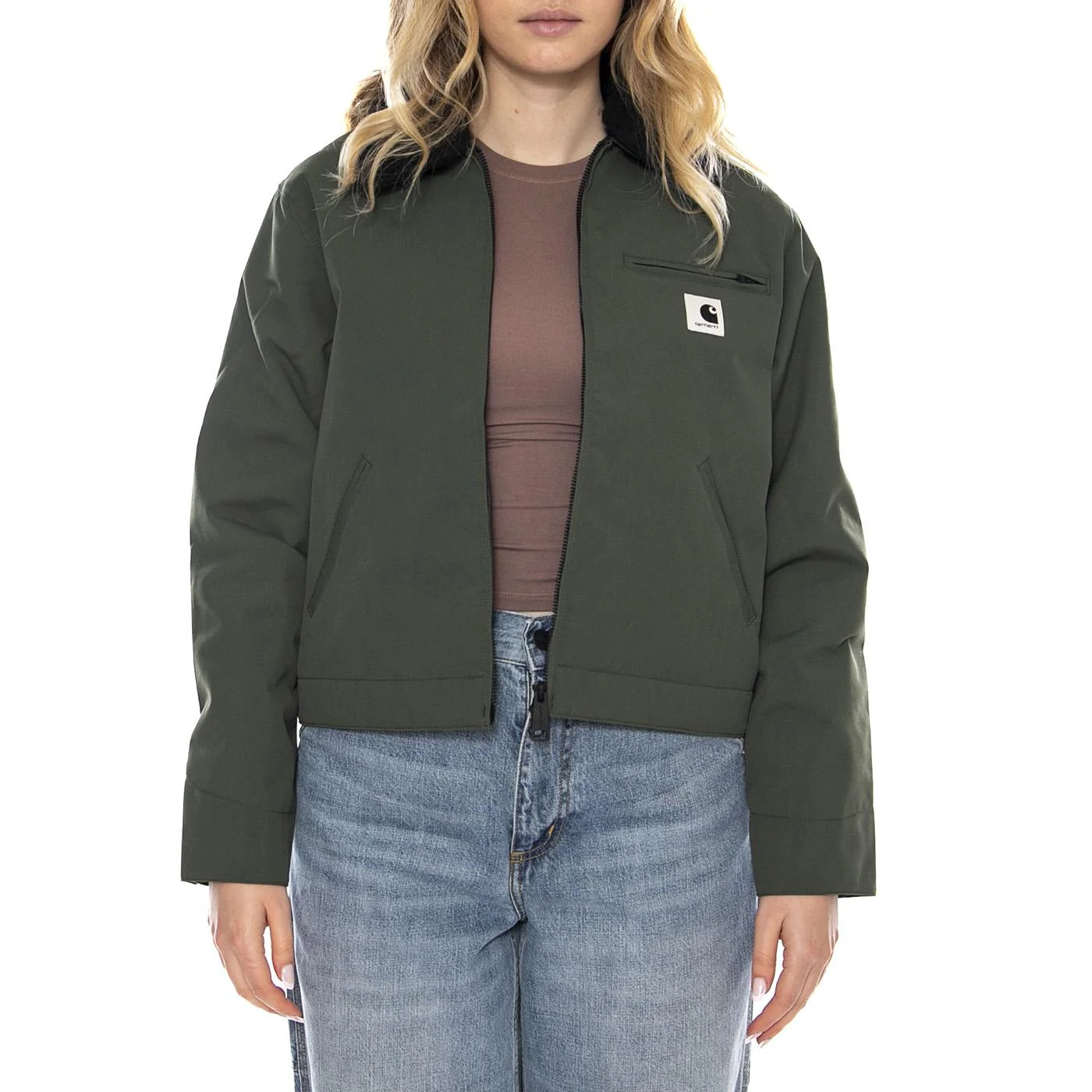 W Newkirk Jacket - Green - Women's Jacket CARHARTT WIP - Image 2
