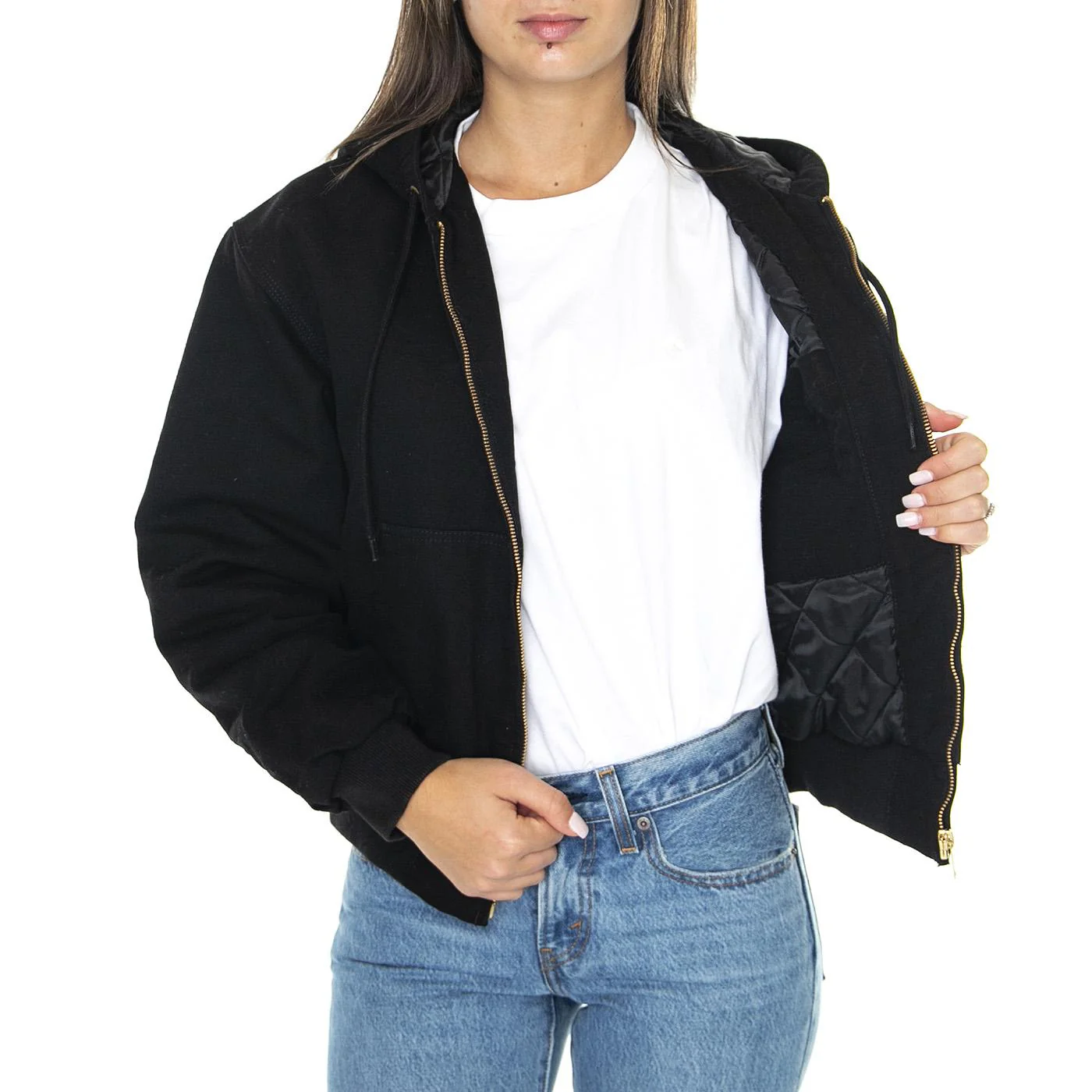 W' OG Active Jacket Black /rinsed - Image 4