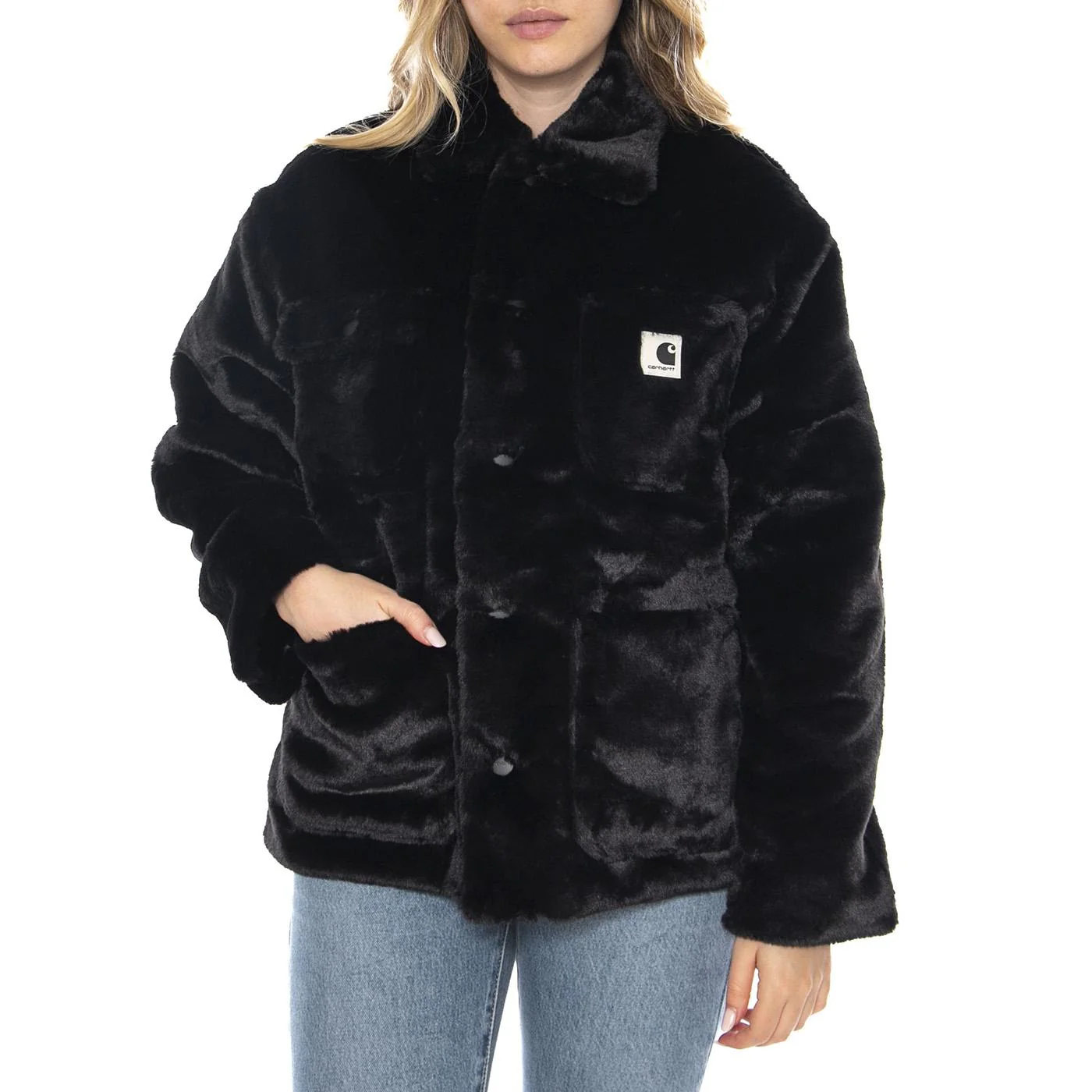 W Olney Michigan Coat - Black - Women's Coat CARHARTT WIP
