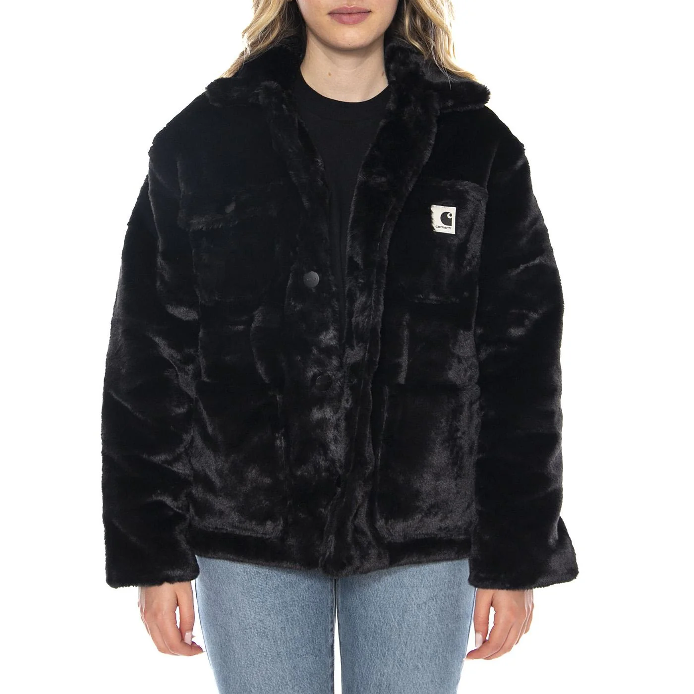 W Olney Michigan Coat - Black - Women's Coat CARHARTT WIP - Image 2