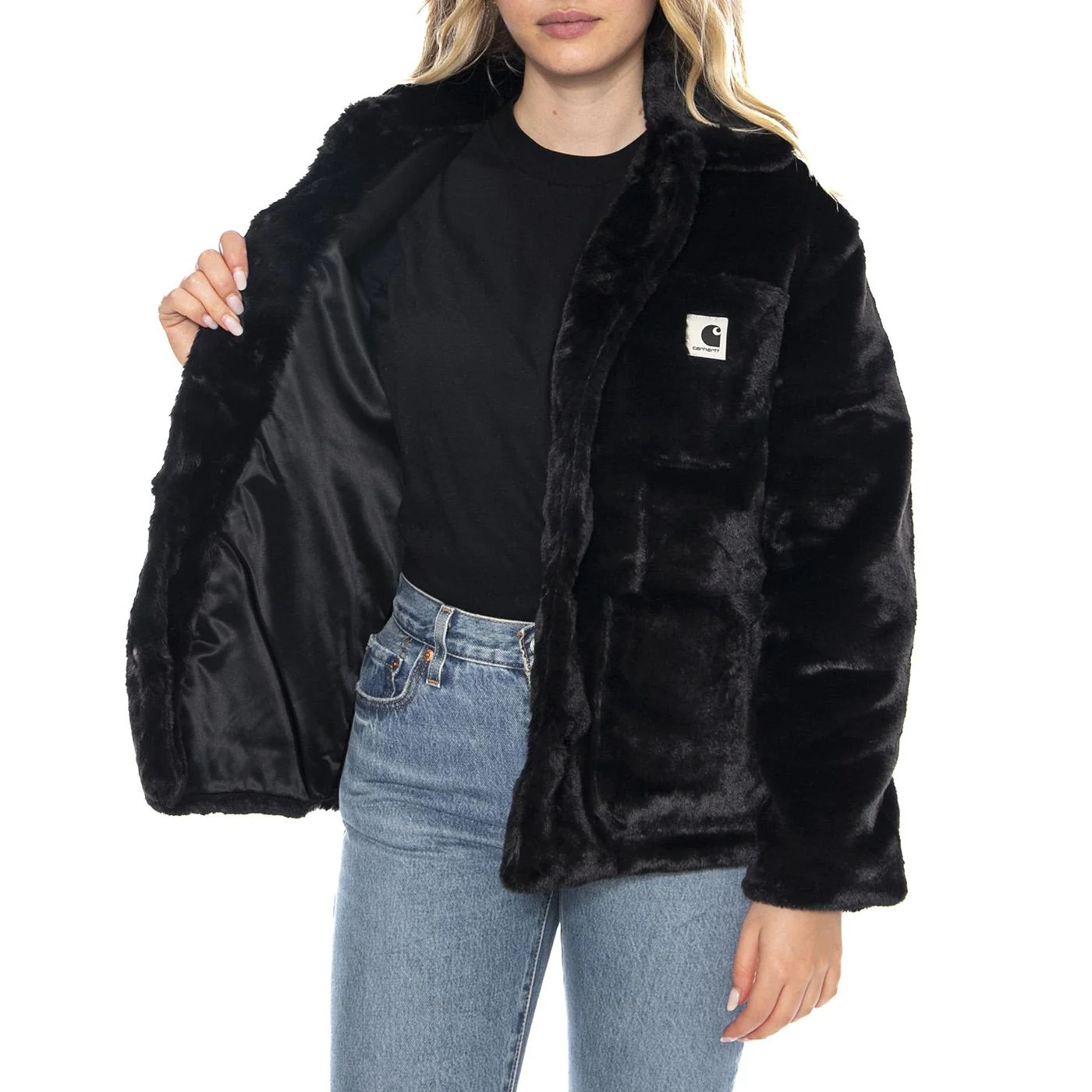 W Olney Michigan Coat - Black - Women's Coat CARHARTT WIP - Image 4