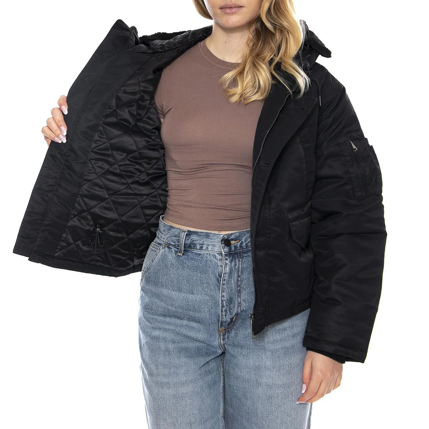 W Oltera Jacket - Black - Women's Jacket CARHARTT WIP - Image 4